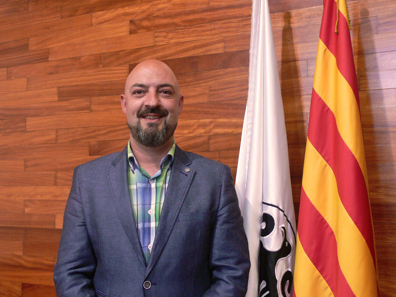Jordi Caparrós, primer tinent d'alcalde i regidor de Joventut de Sant Joan