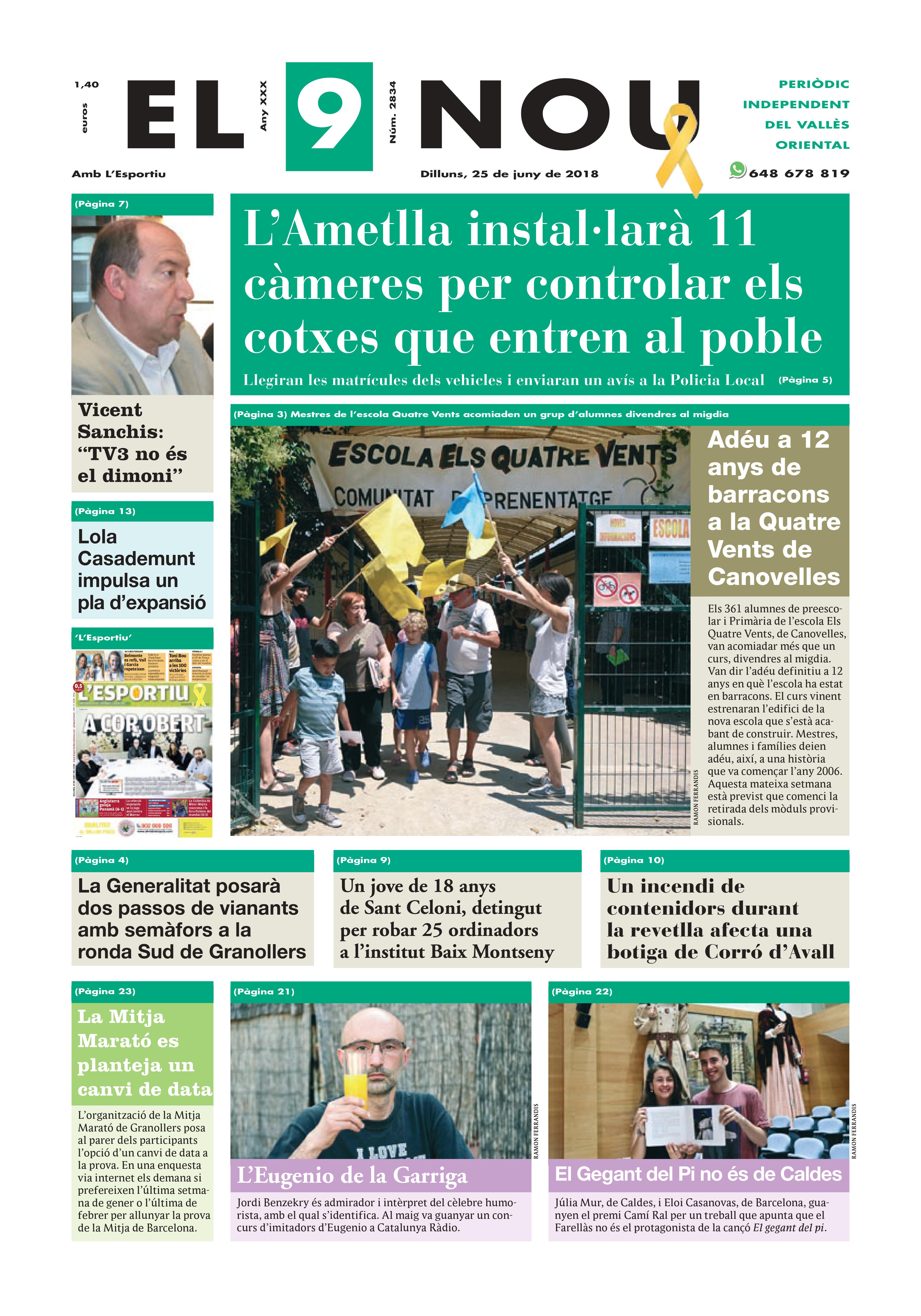 primera plana EL 9 NOU 25_06_18 Vallès