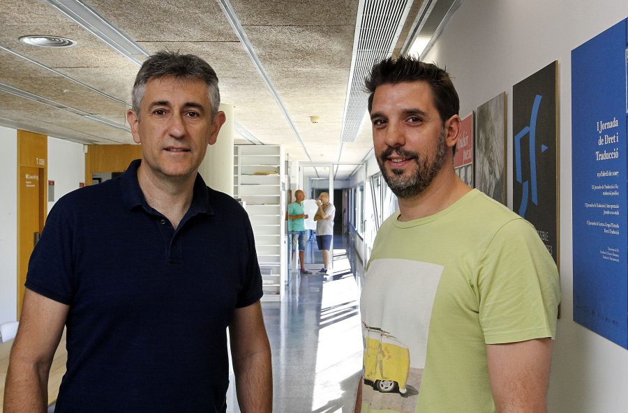 Els dos impulsors del projecte Neurekalab, Josep Maria Serra-Grabulosa i Sergi Grau