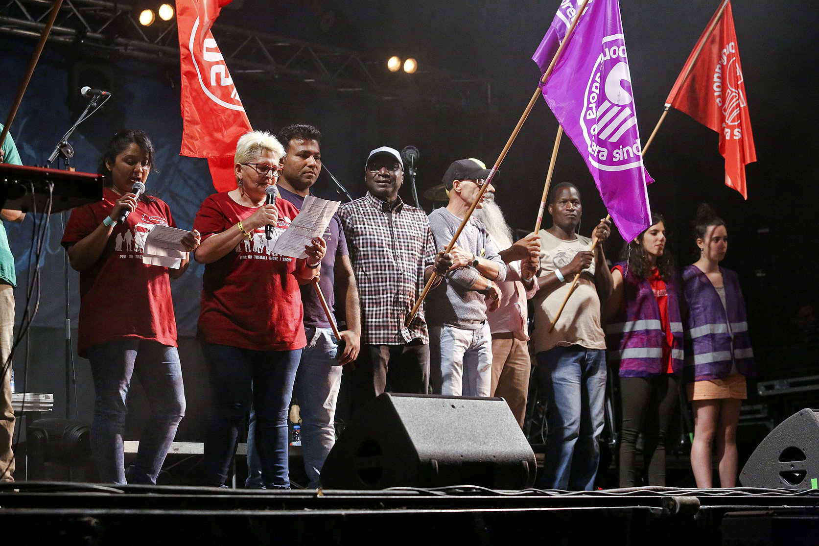 Càrnies en Lluita va organitzar fa unes setmanes un concert per recaptar fons pels treballadors acomiadats