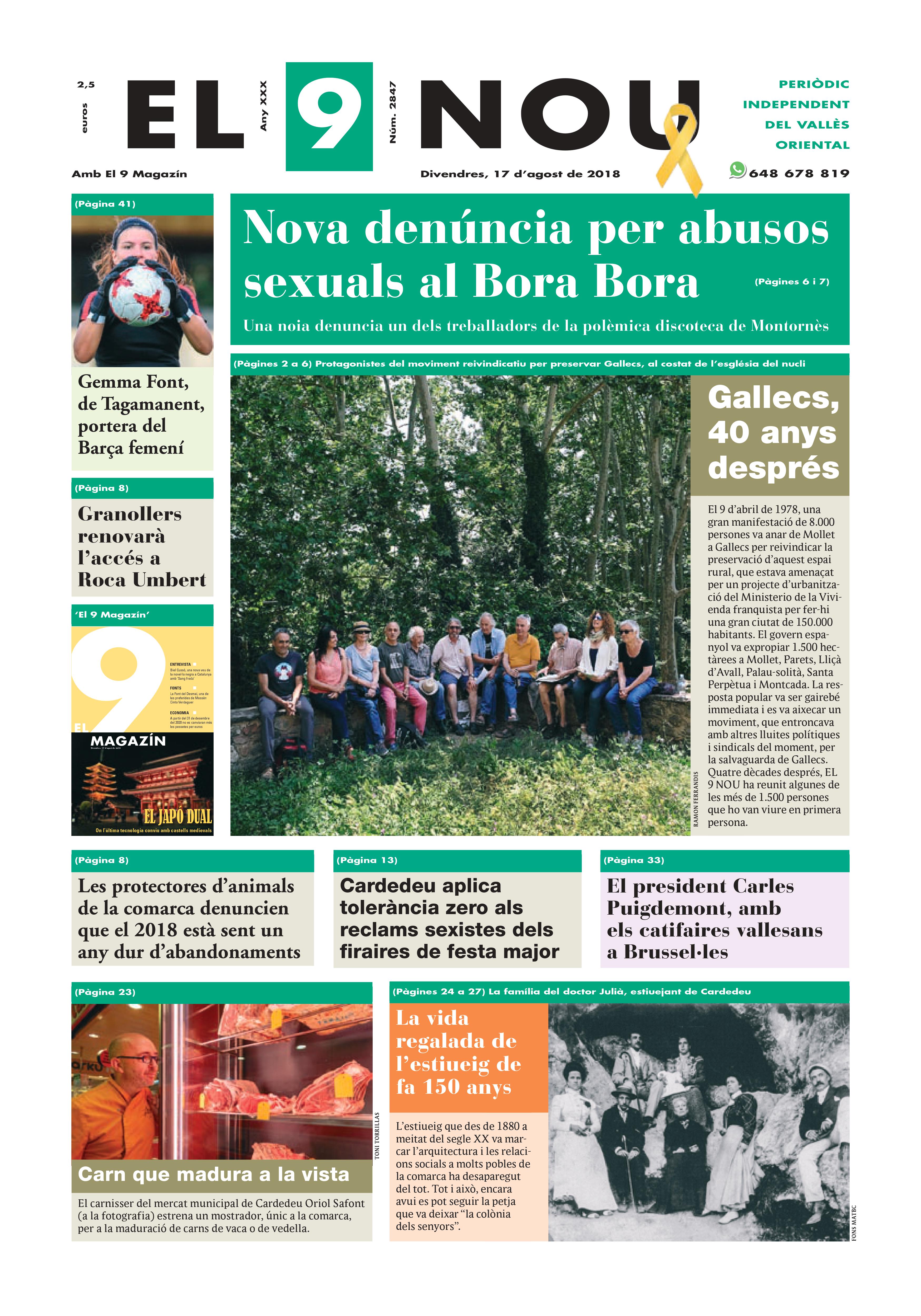 Primera plana EL 9 NOU 17_08_18 Vallès