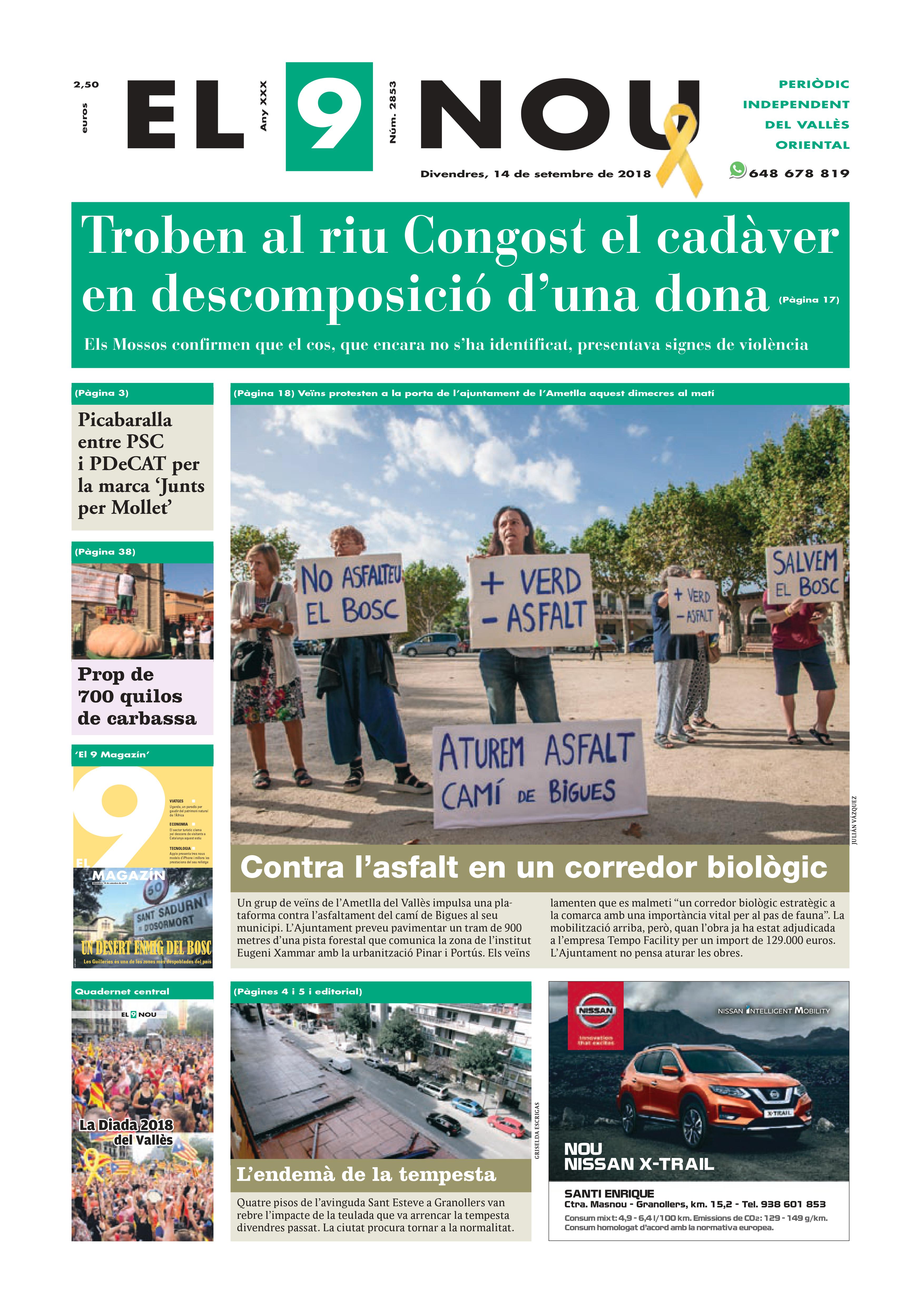 Primera plana EL 9 NOU 14_09_18 Vallès