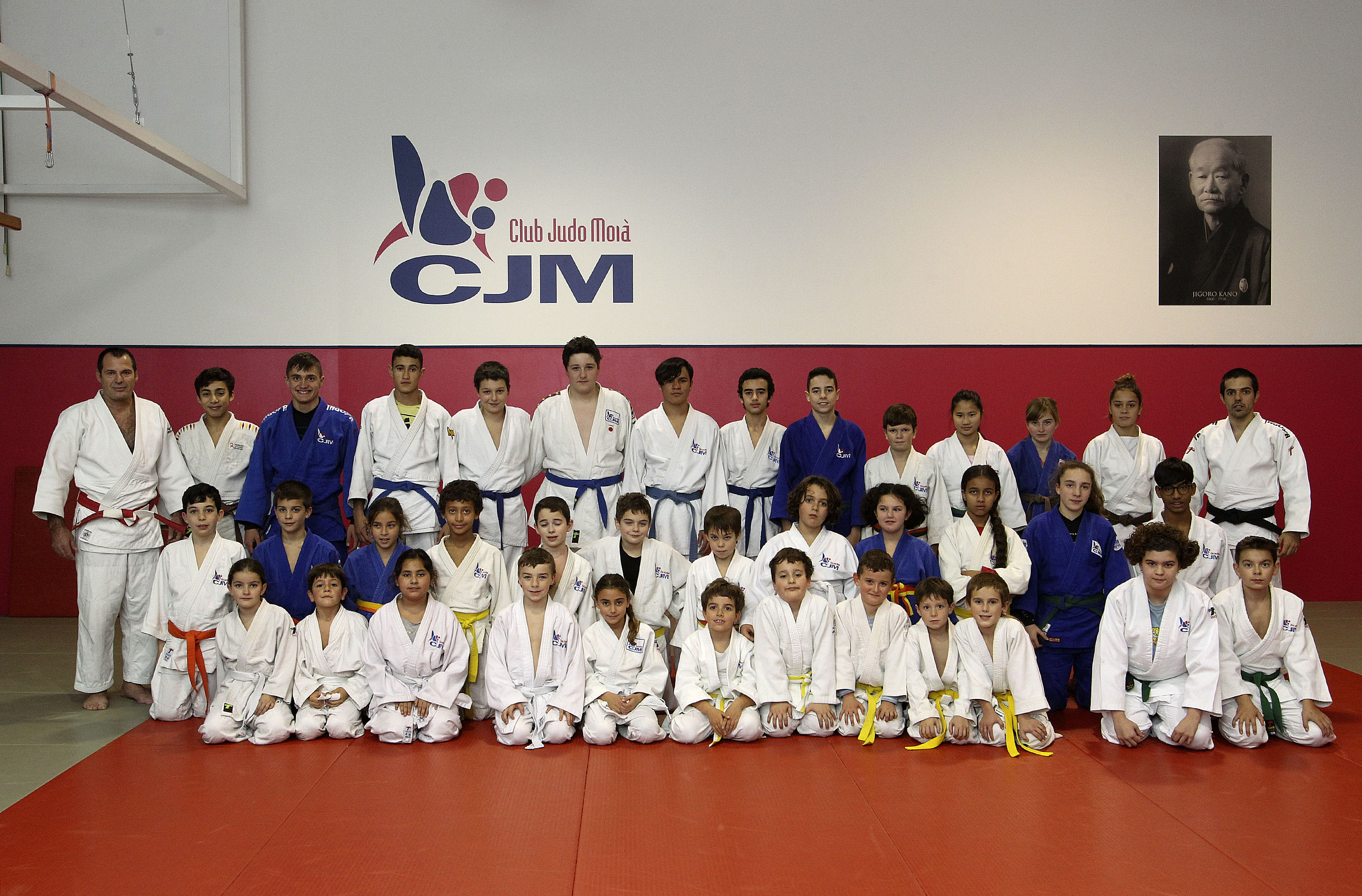 Membres del Club Judo Moià
