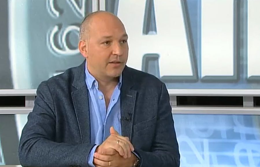 Jordi Bruch, en una entrevista al programa 'Angle Obert' d'EL 9 TV