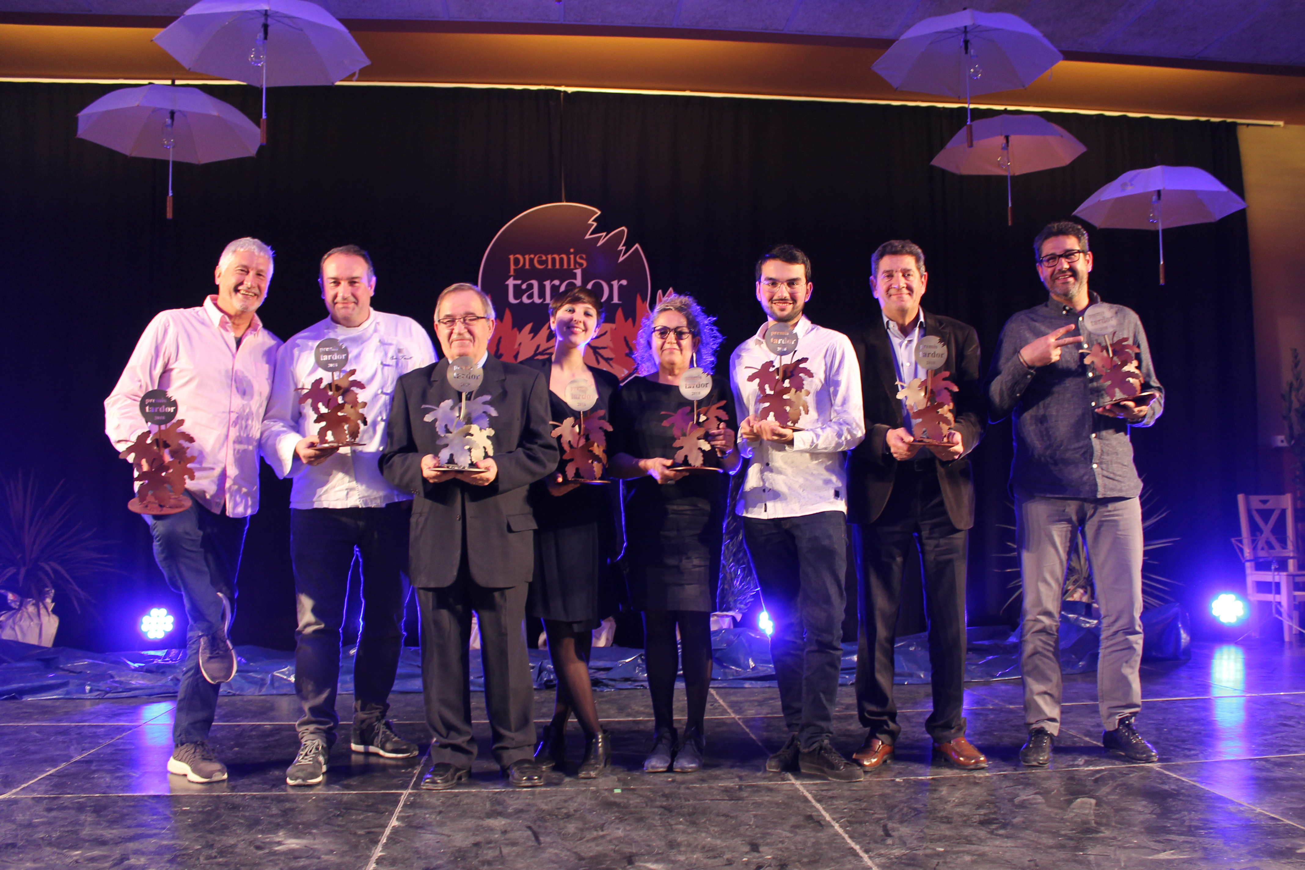 Els guanyadors de la sisena edició dels premis