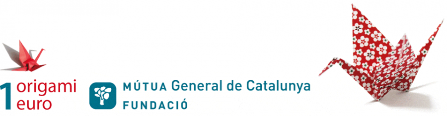 Cartell de la campanya per part de la Fundació Mútua General de Catalunya