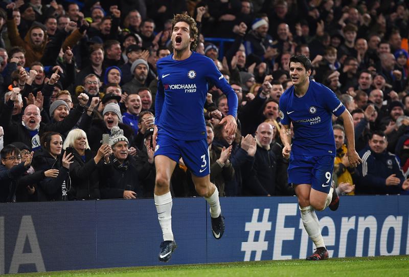 Marcos Alonso i Morata, dos dels futbolistes espanyols de la Premier League