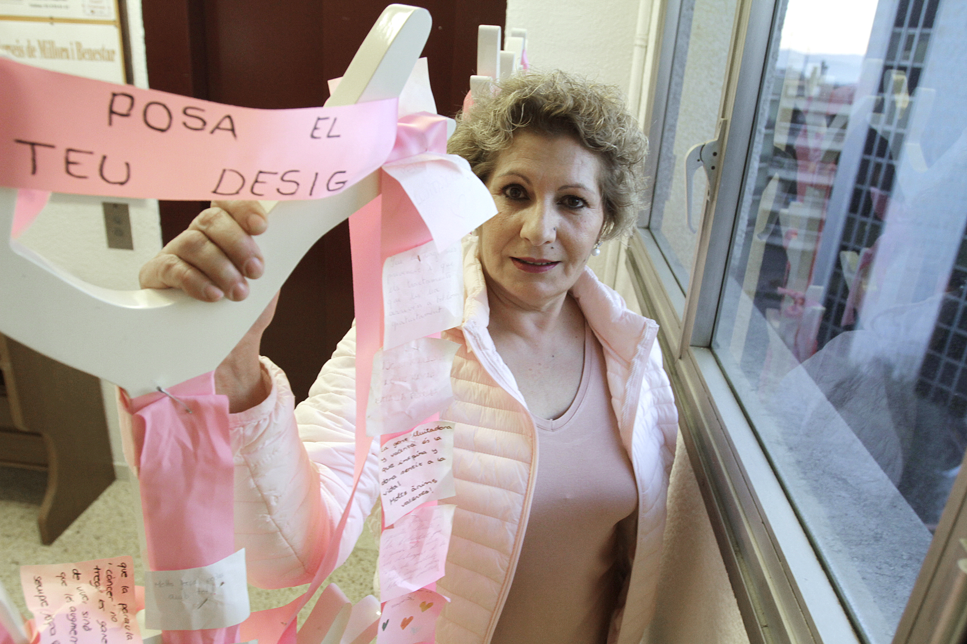 Ramona Sanz va patir un càncer de mama i va fer 30 sessions de radioteràpia a Barcelona