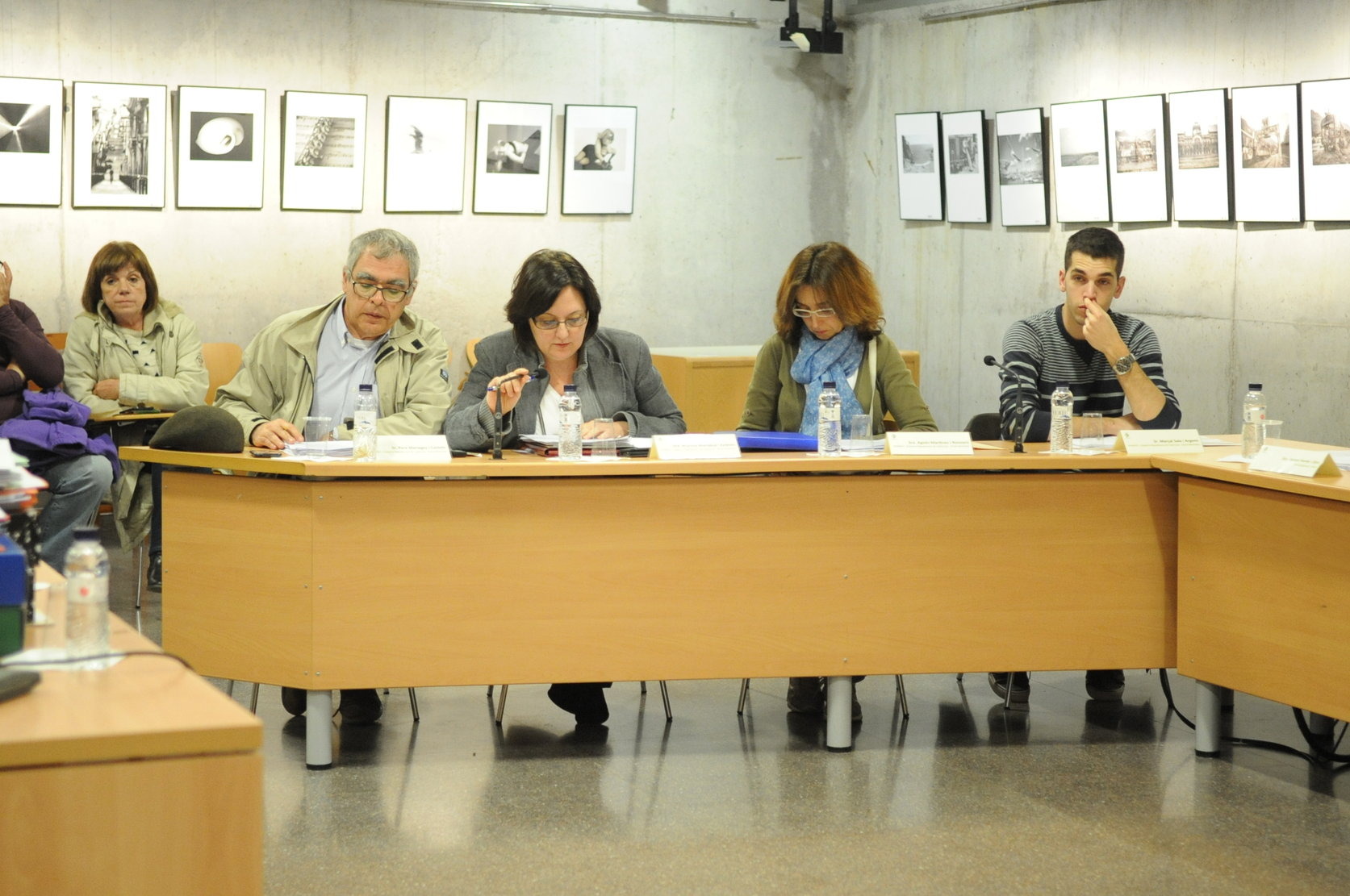 Marieges, Marzábal, Martínez i Sala, els quatre regidors d'ERC que van iniciar el mandat