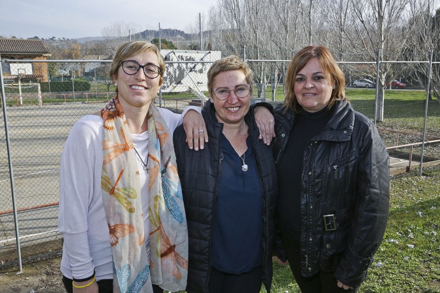 Ester Parés, Yolanda Puerta i Clara Amo