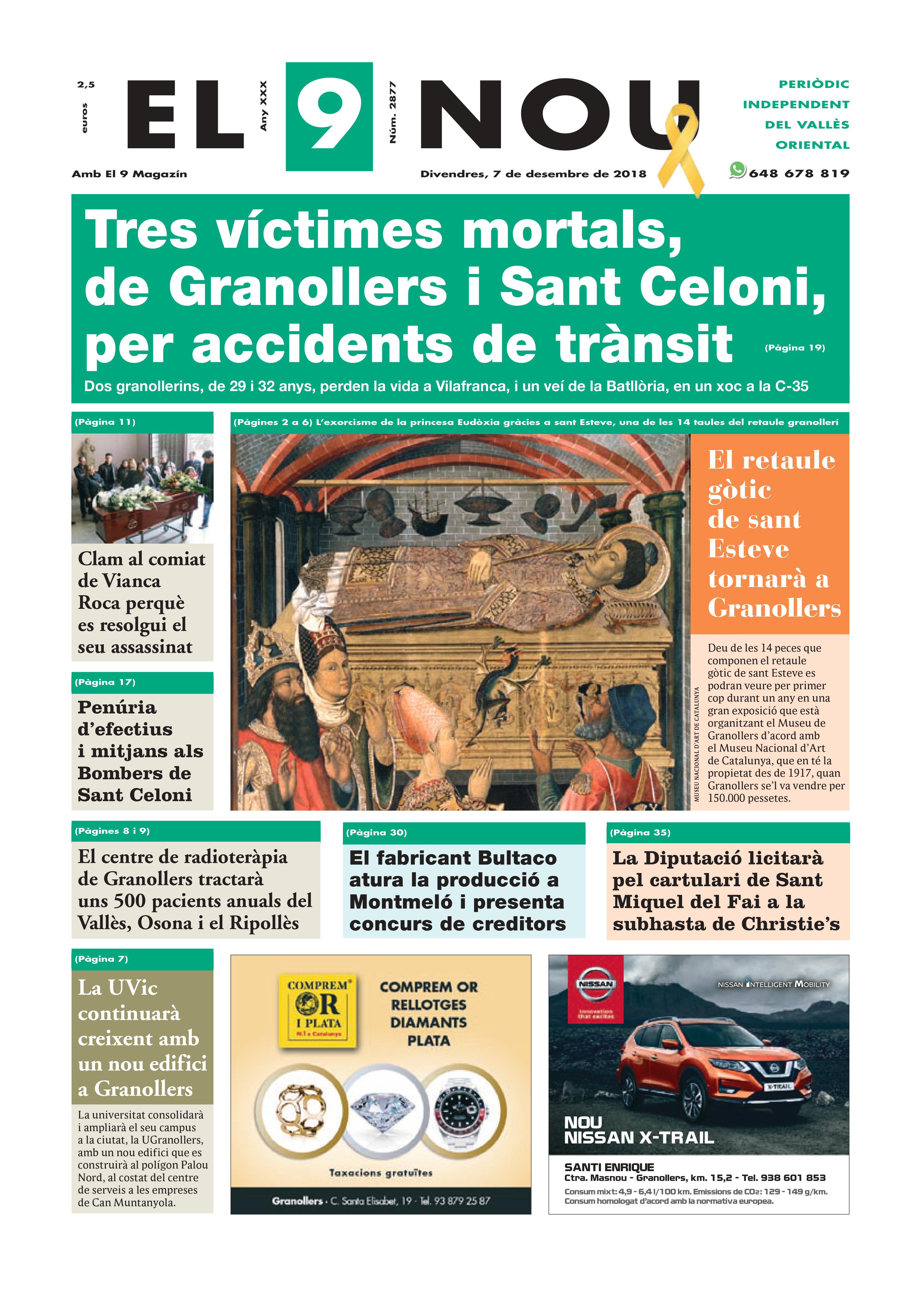 Primera plana EL 9 NOU 07_12_18