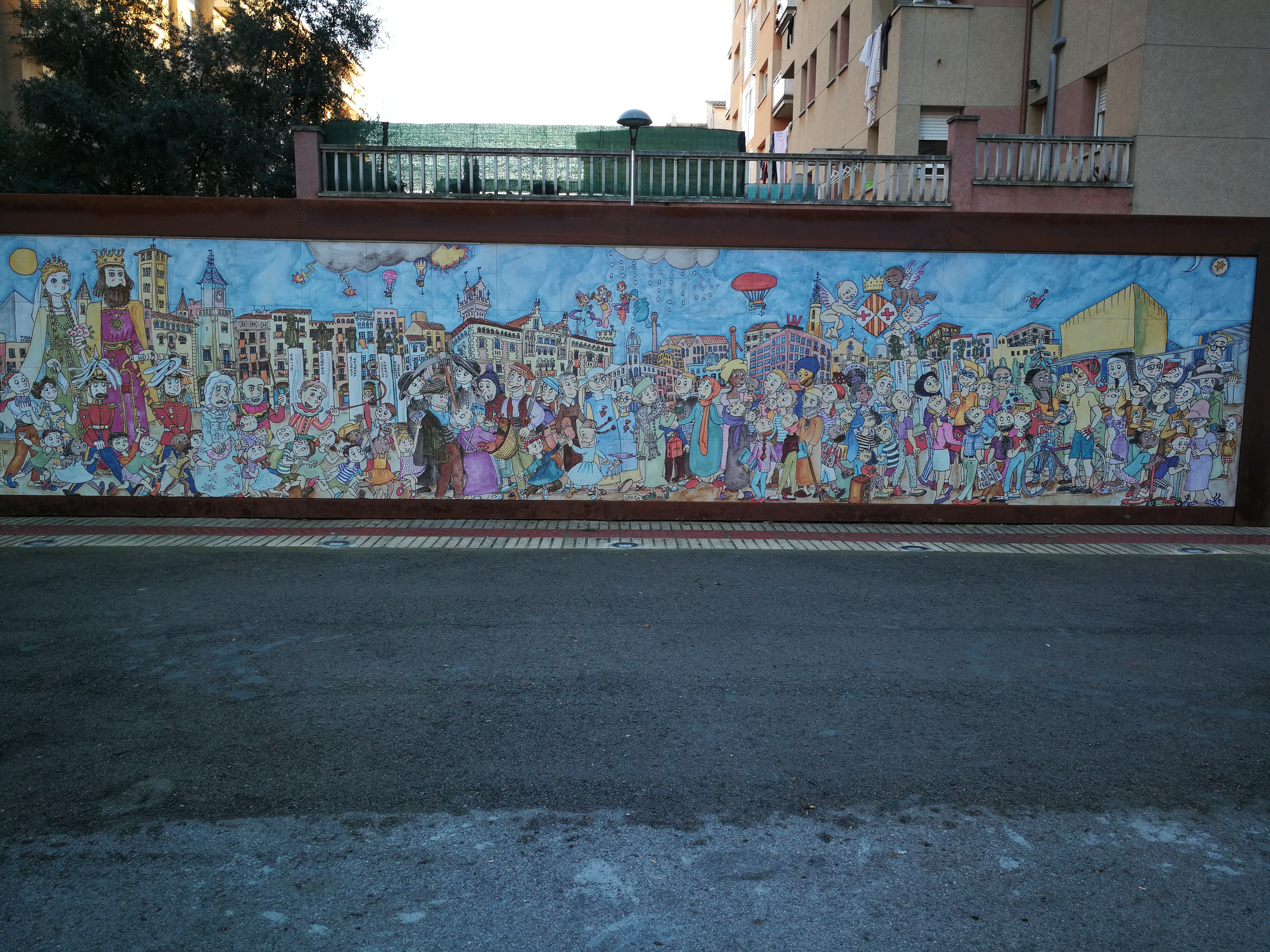 Mural de la Pilarín