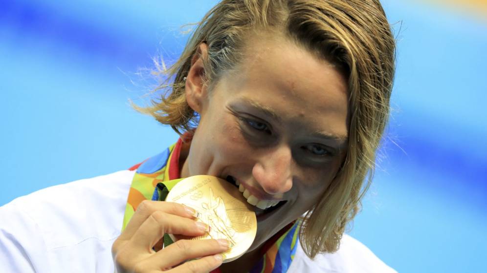 Mireia Belmonte, una de les esportistes catalanes amb més èxit als darrers Jocs Olímpics.