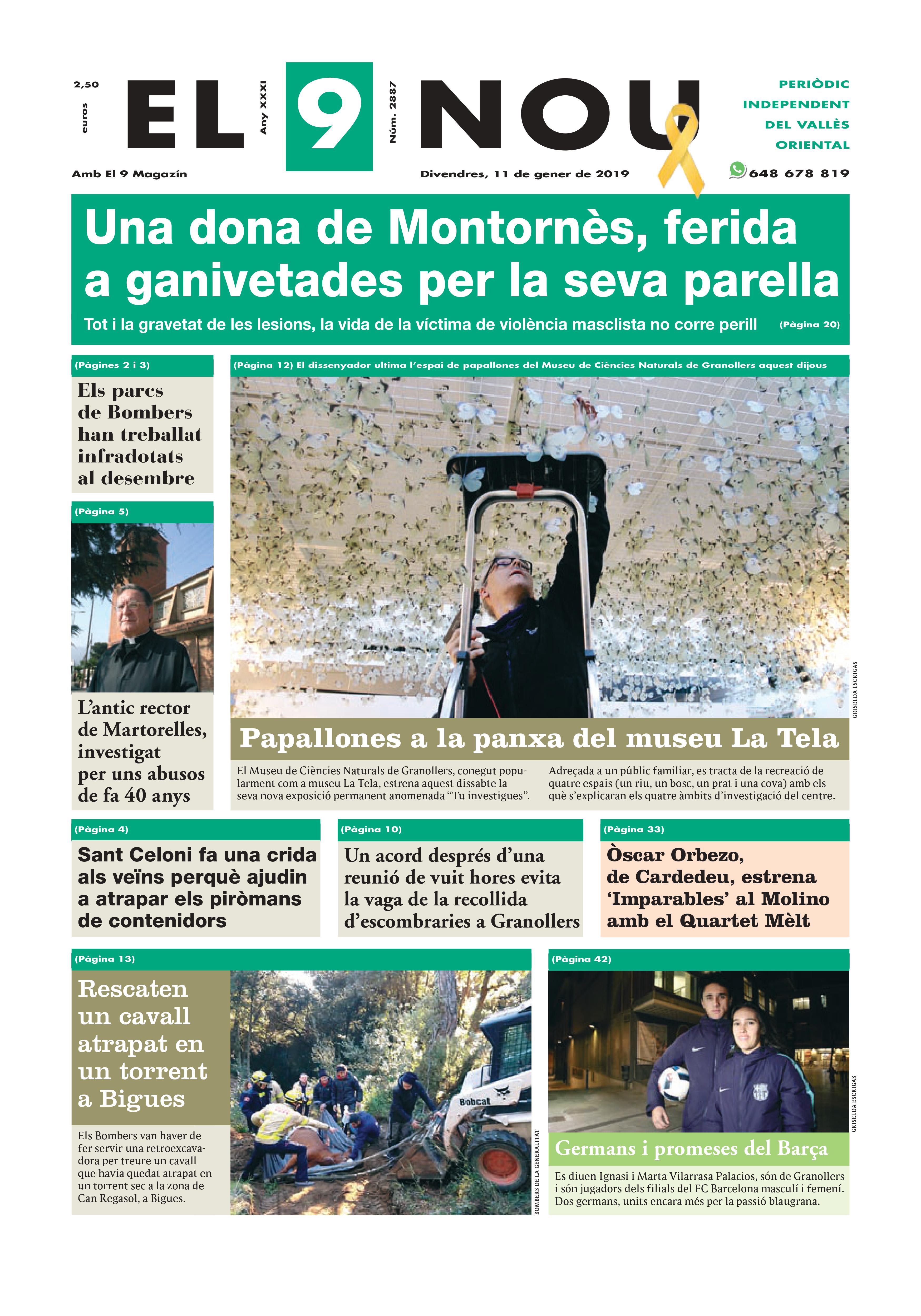 Primera plana EL 9 NOU 11_01_19 Vallès