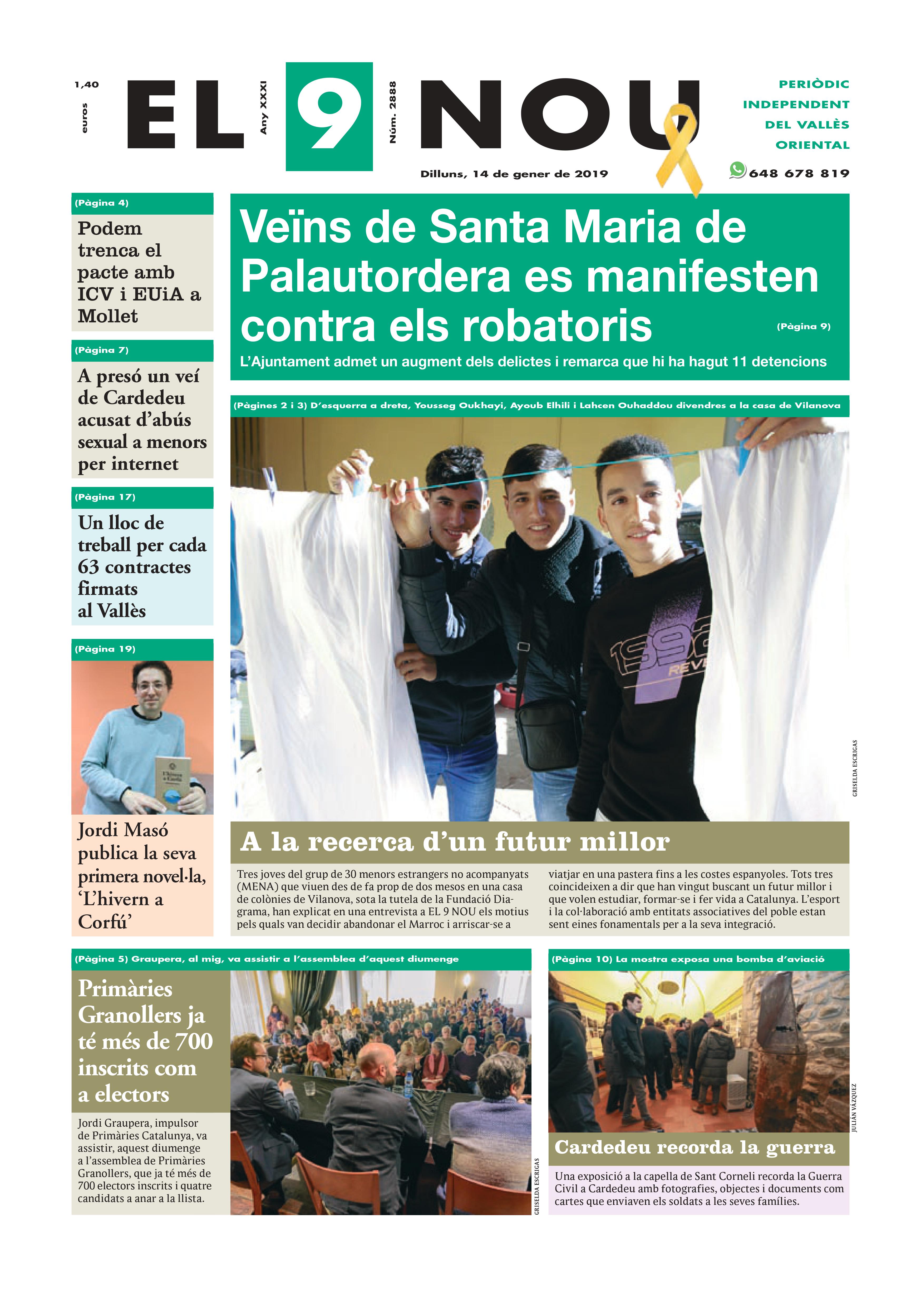 Primera plana EL 9 NOU 14_01_19 Vallès