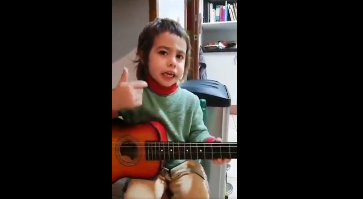 Greta i la seva versió d'El pirata és el meu amic