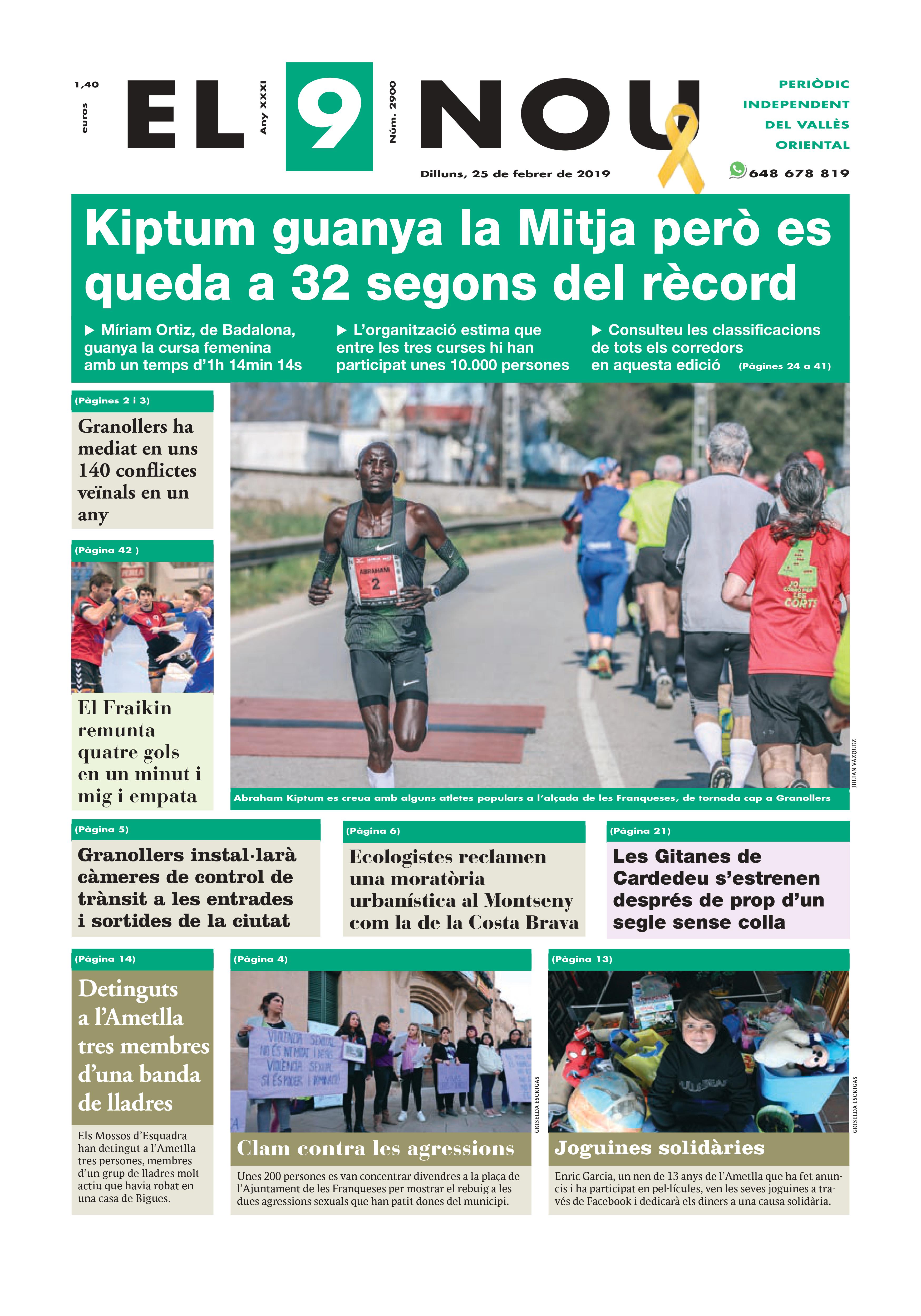 Primera Plana EL 9 NOU 25_02_2019