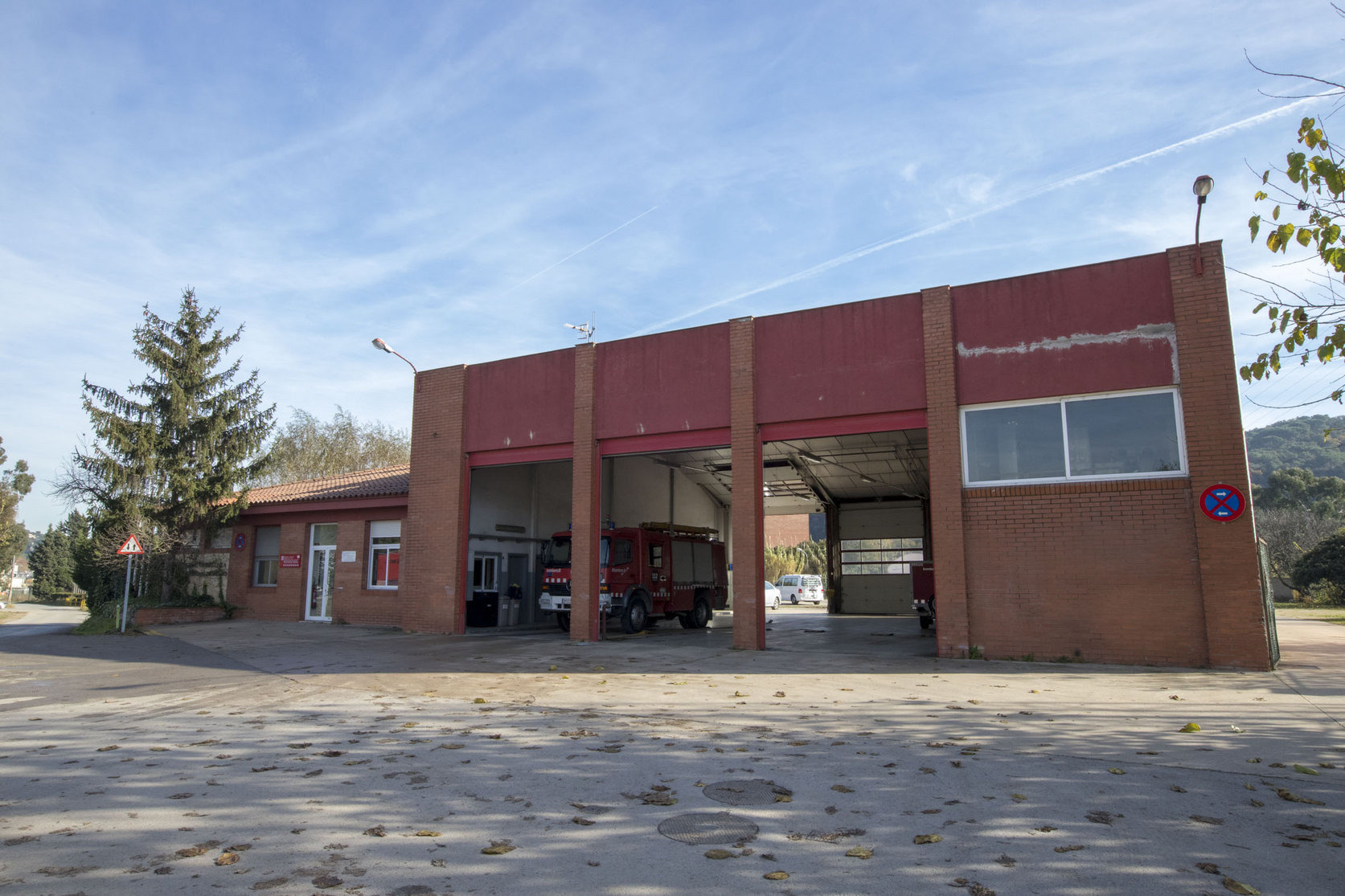 El parc de Bombers de Sant Celoni