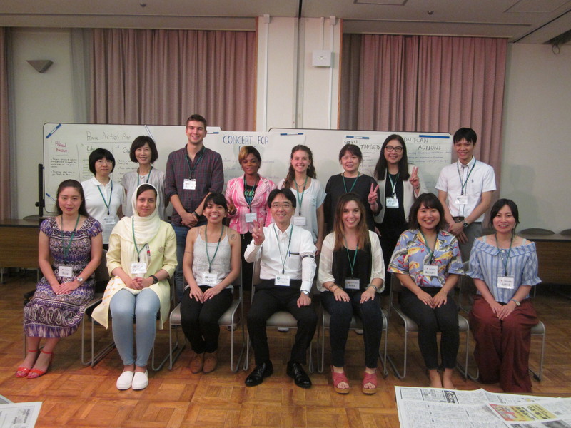Els participants al curs provenen del Japó i d'arreu del món