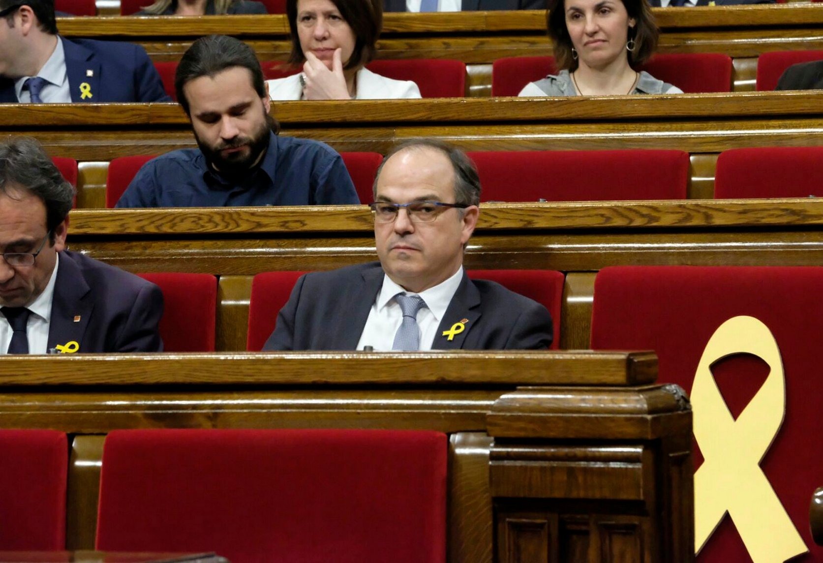 Jordi Turull en una sessió del Parlament de Catalunya