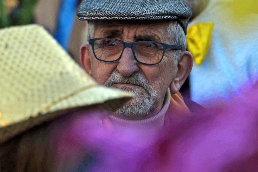 Joaquim Sala, en una imatge del carnaval del 2018