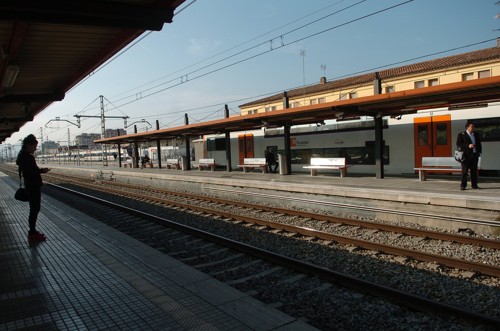 L'estació de Granollers-Centre