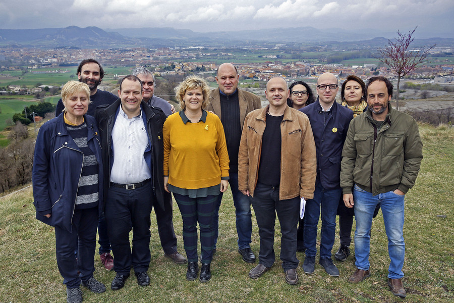 Alcaldes i candidats d'ERC d'Osona a Sant Marc