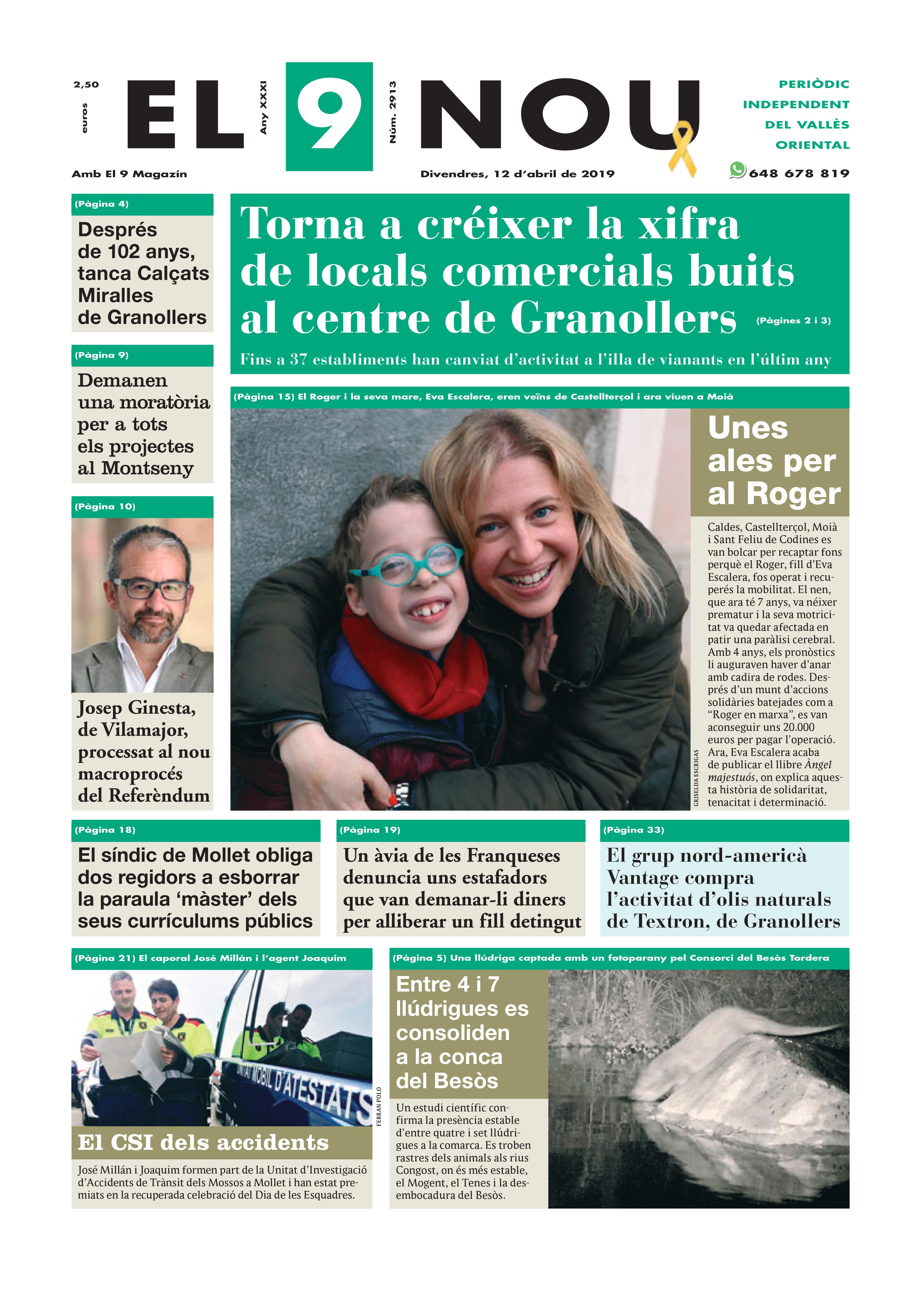 Primera plana EL 9 NOU 12_04_19 Vallès