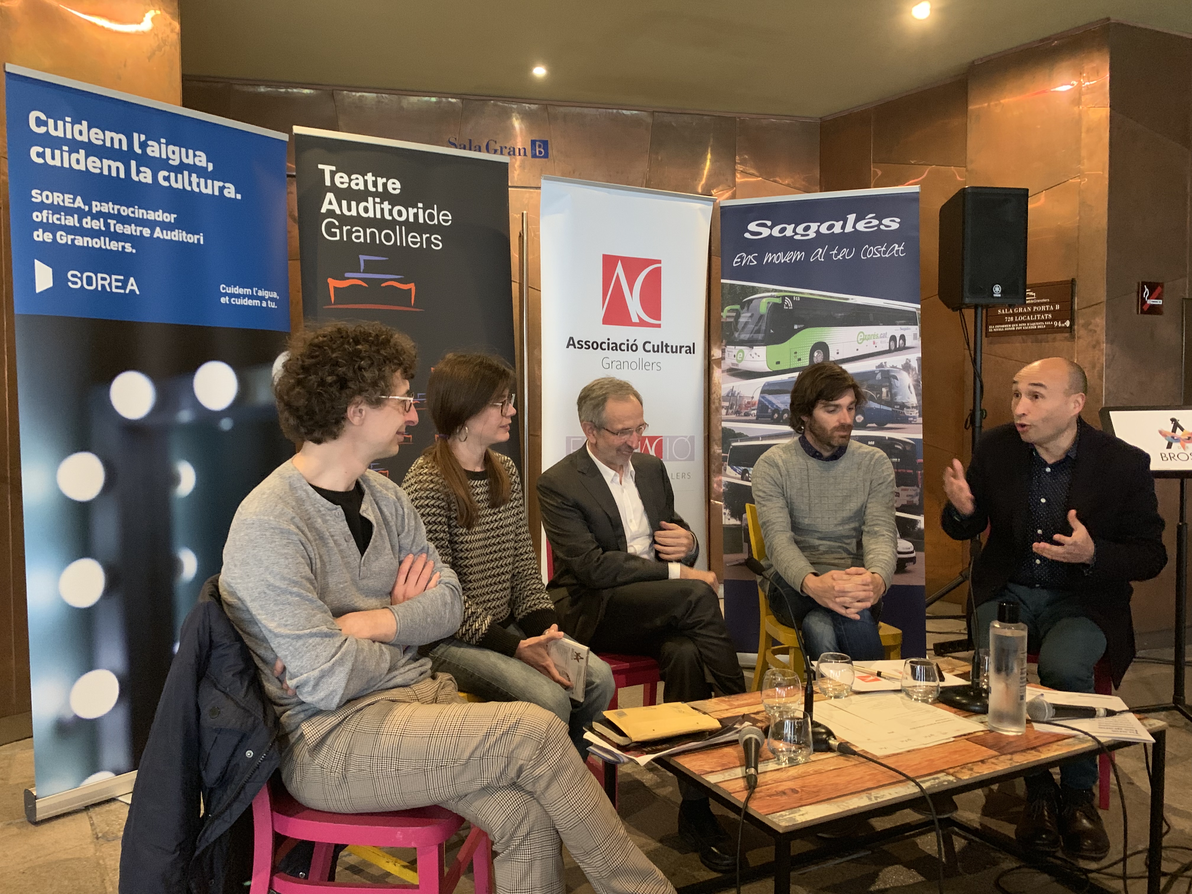 La presentació de la nova cantata, al Teatre Auditori de Granollers