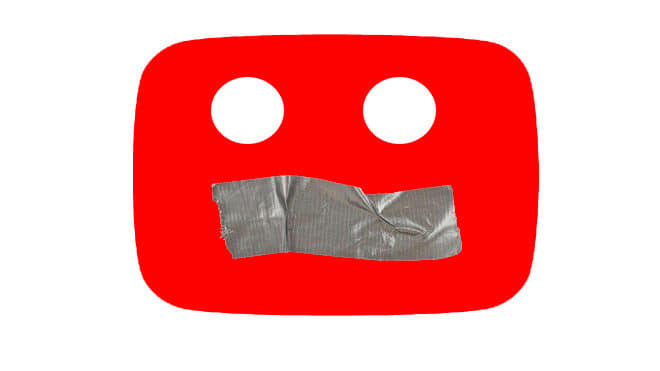 Youtube perdrà llibertat d'expressió