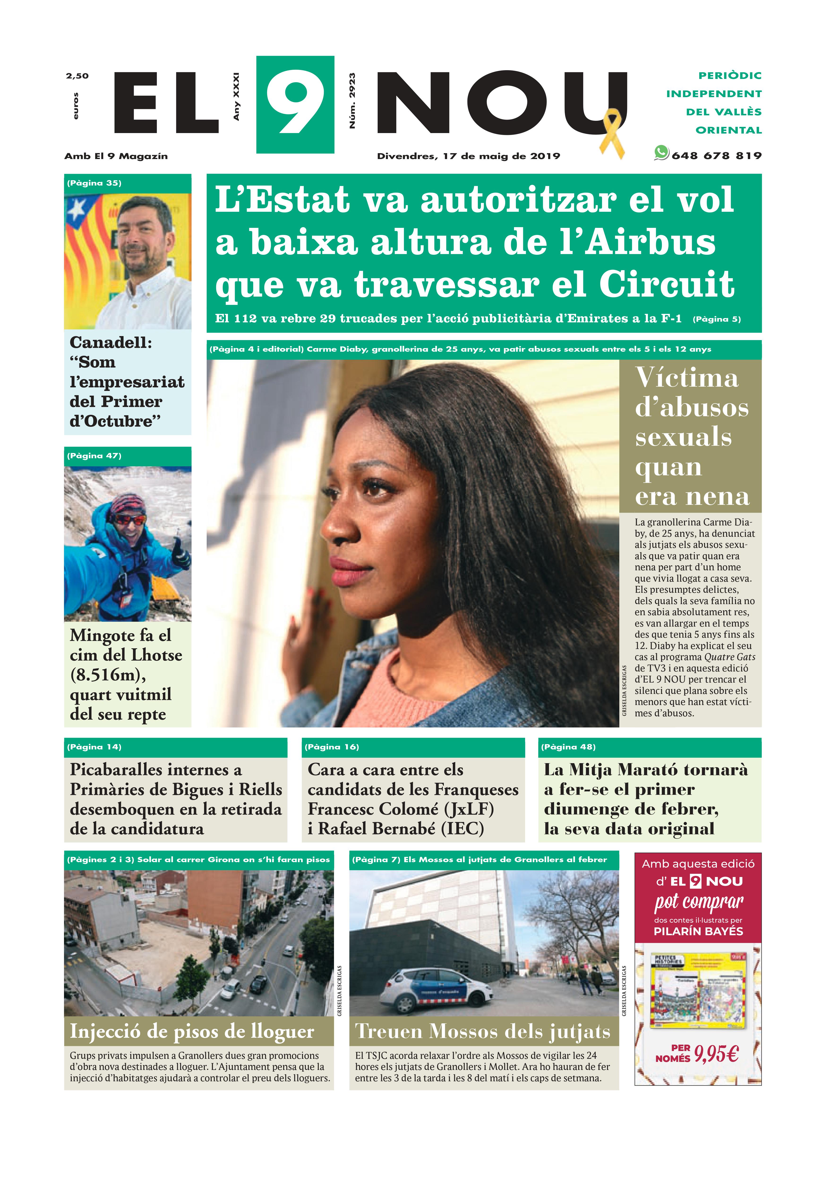 Primera plana EL 9 NOU 17_05_19 Vallès