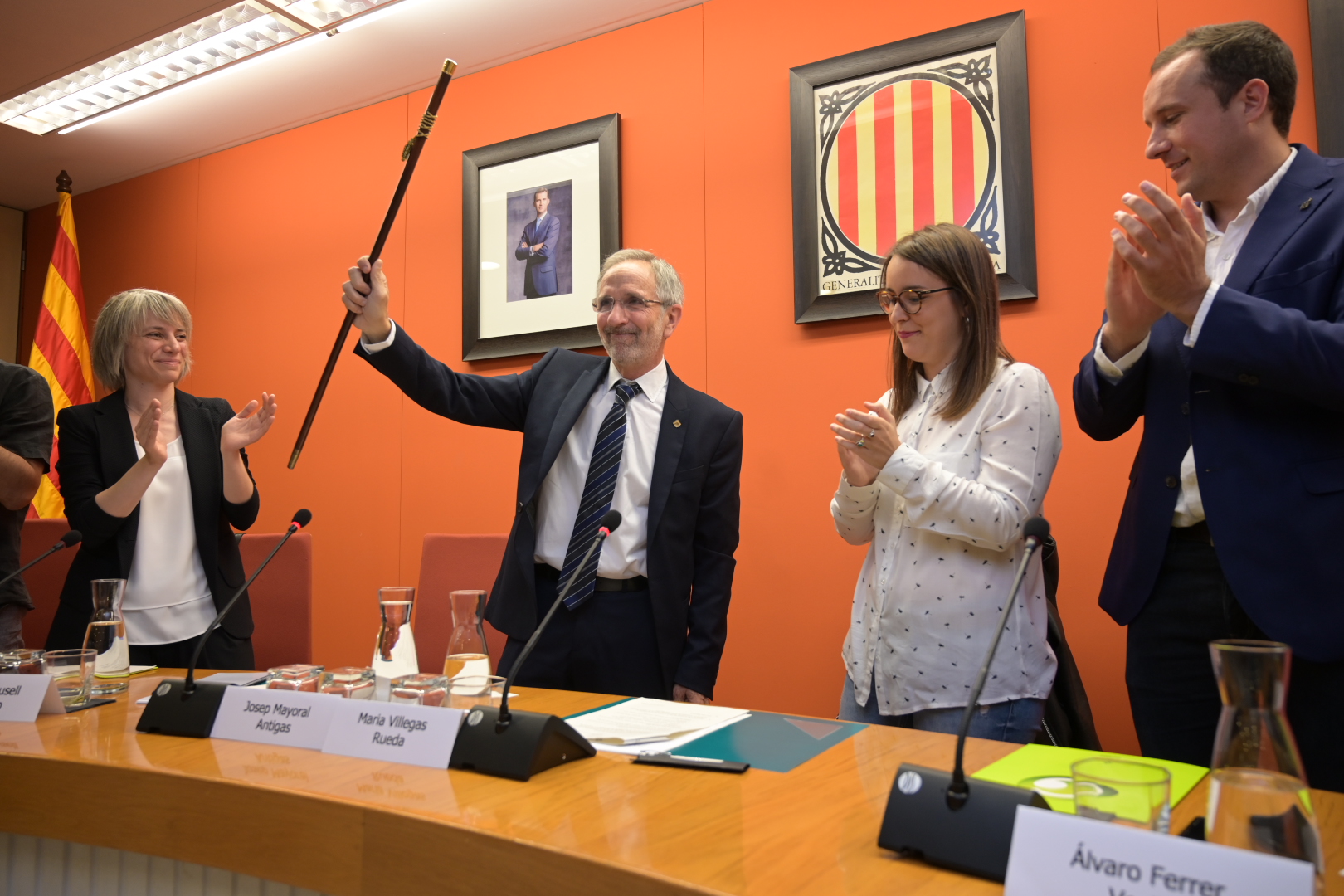 Josep Mayoral, ja investit alcalde de Granollers