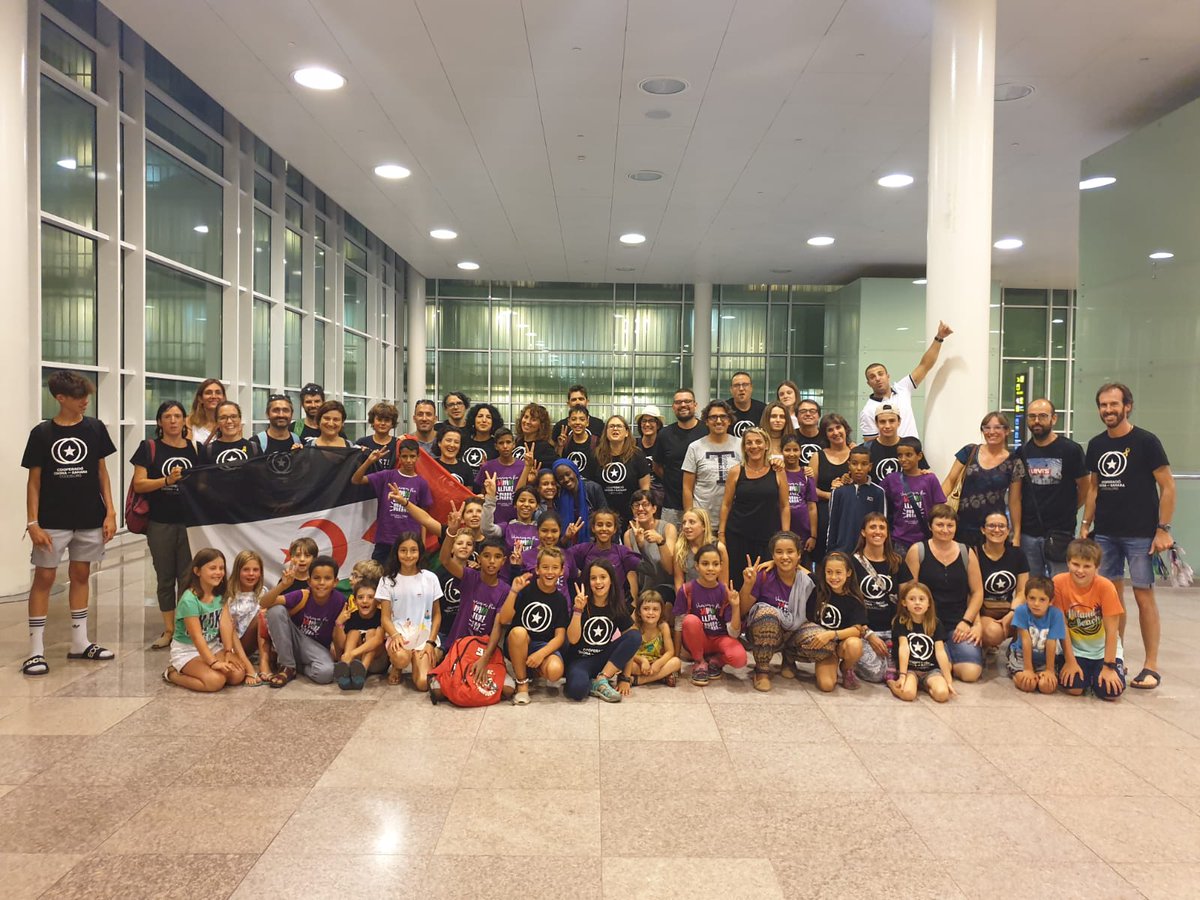 16 infants sahrauís arriben a Osona per passar les vacances d'estiu