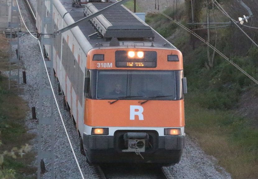 Imatge d'arxiu d'un tren de la R3