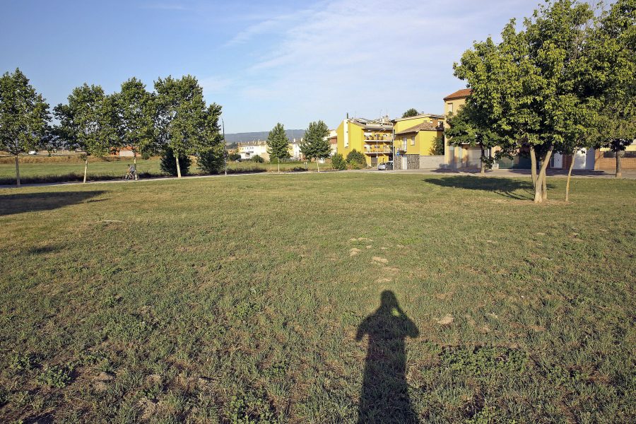 El solar de l'avinguada Puigmal on es planteja la ubicació de la nova comissaria
