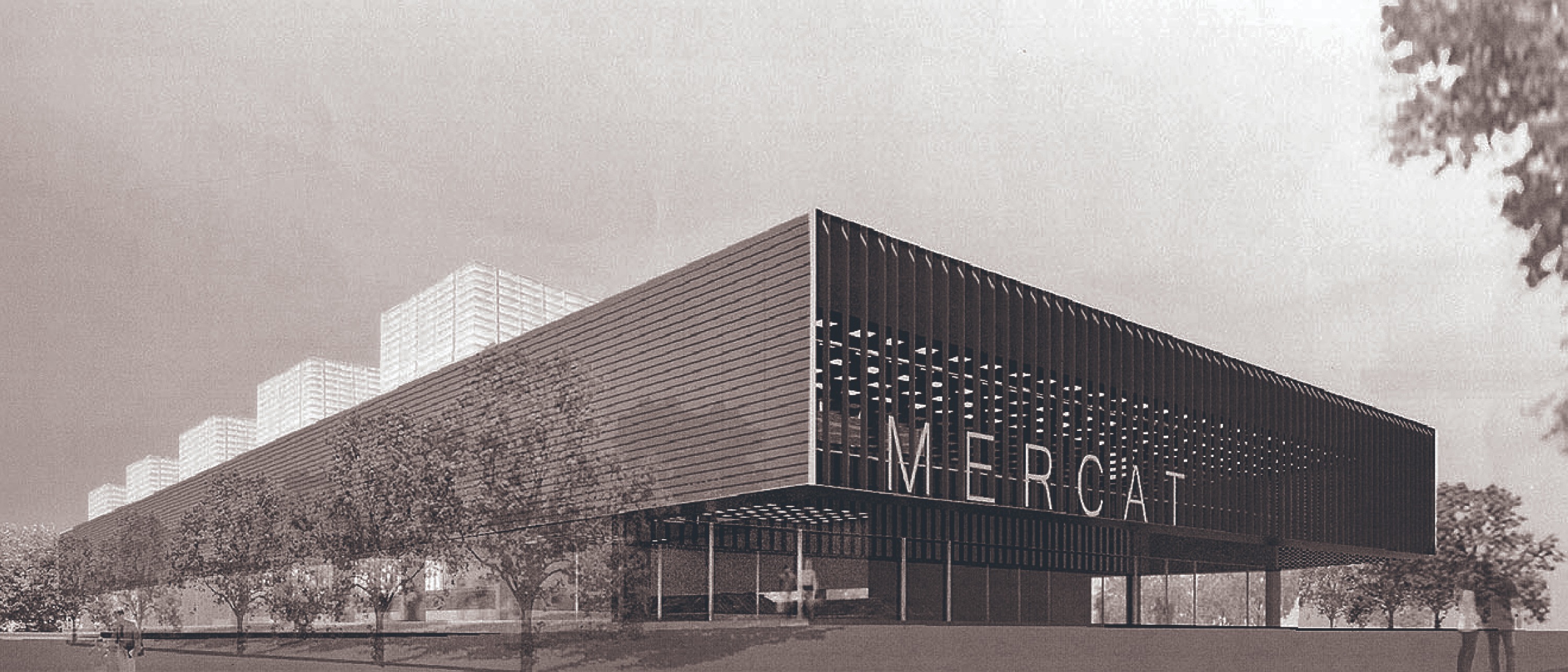 Projecte del nou mercat municipal de Vic, al Sucre