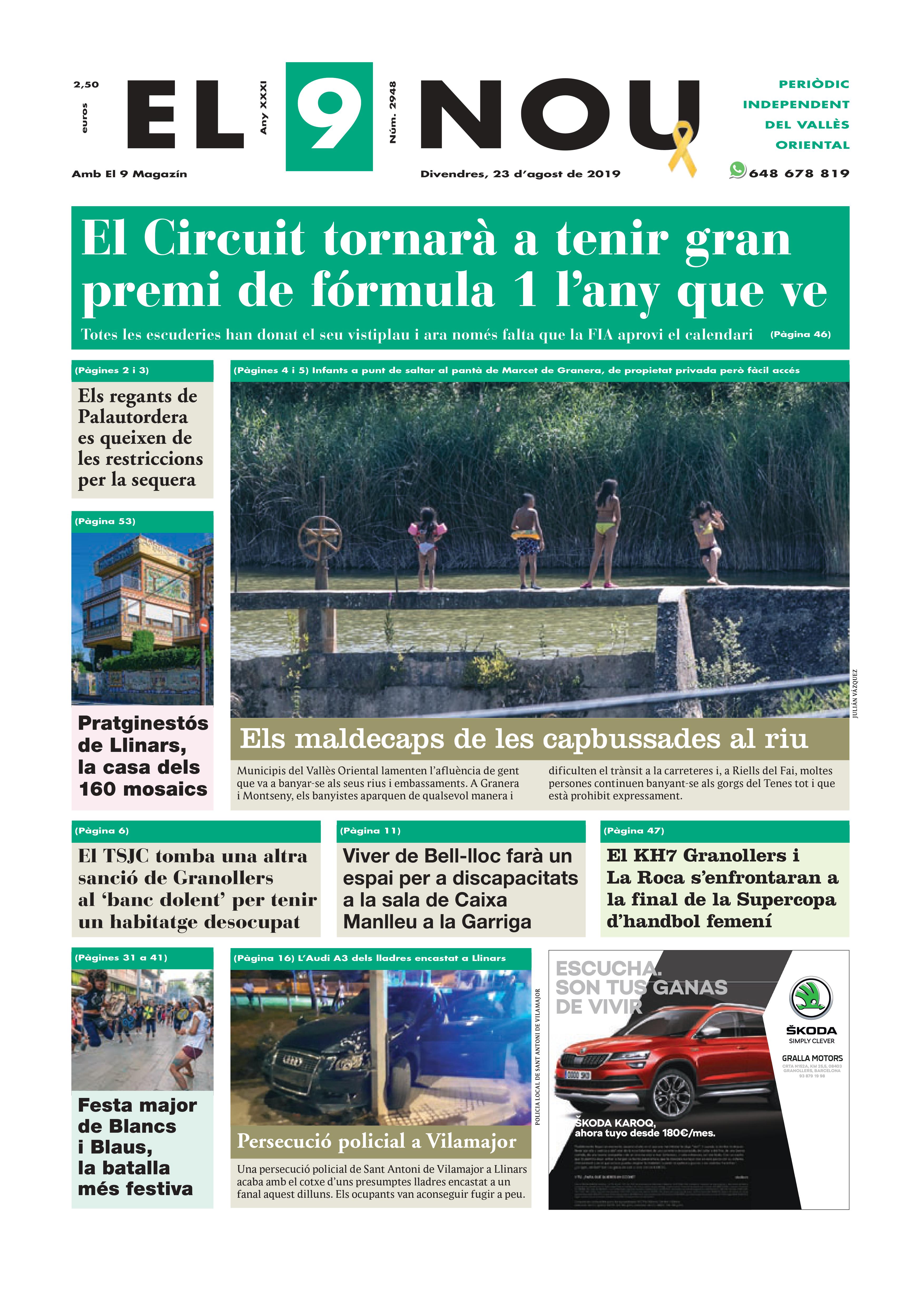 Primera plana EL 9 NOU 23_08_19