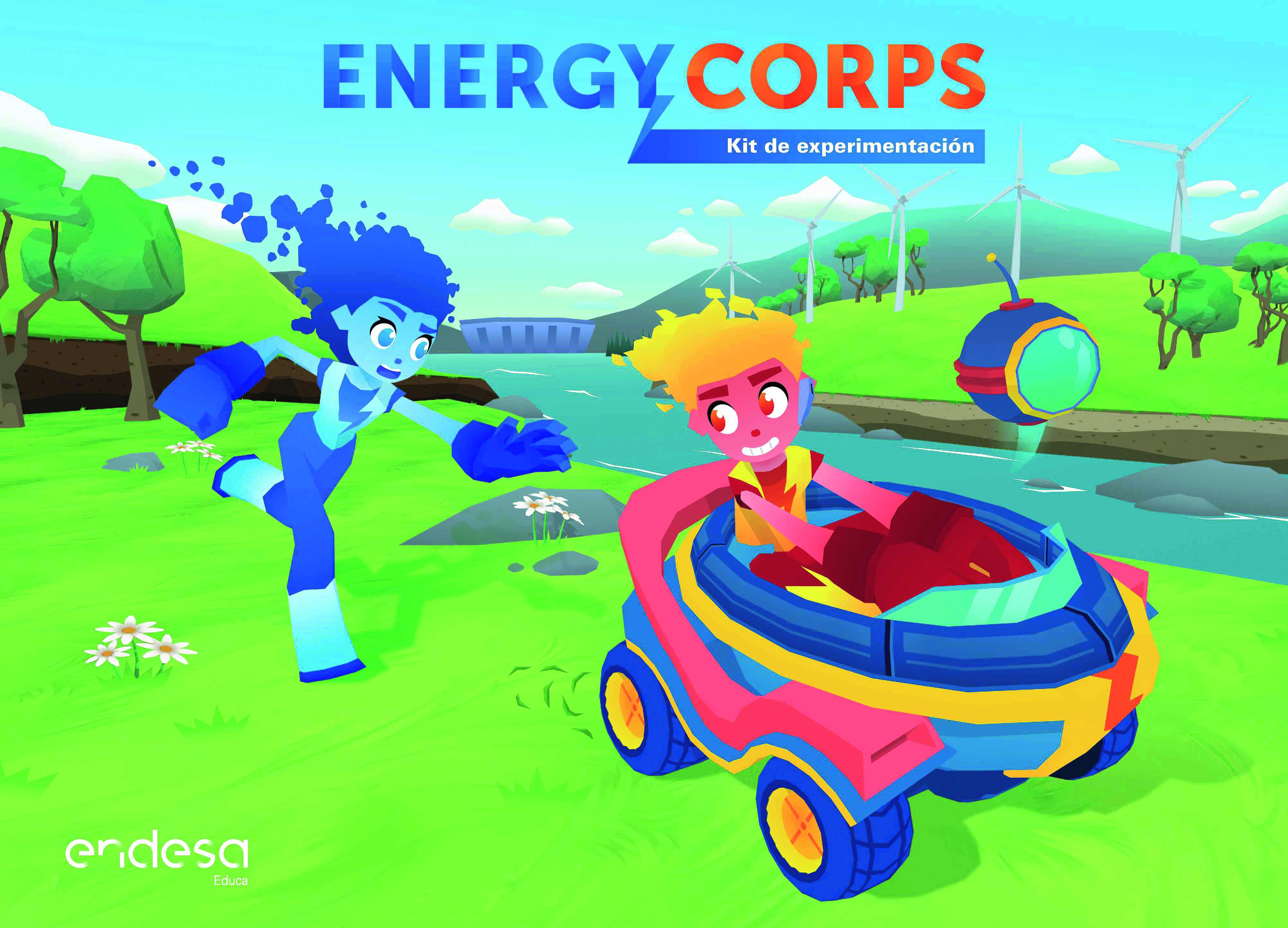 Els ‘Energy Corps’ són els personatges que fan de fil conductor de les activitats que han de portar a terme els alumnes