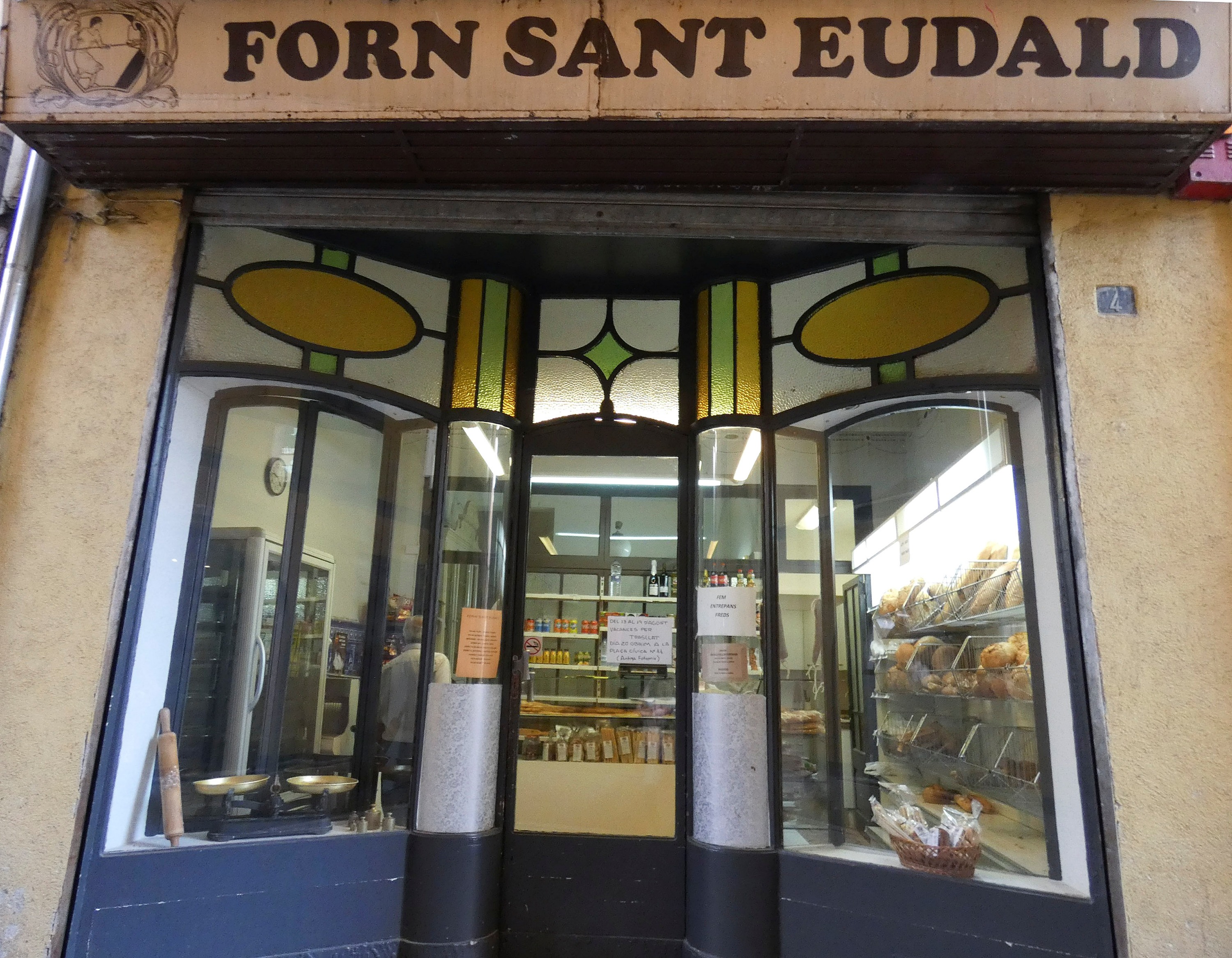 Façana del Forn de Sant Eudald