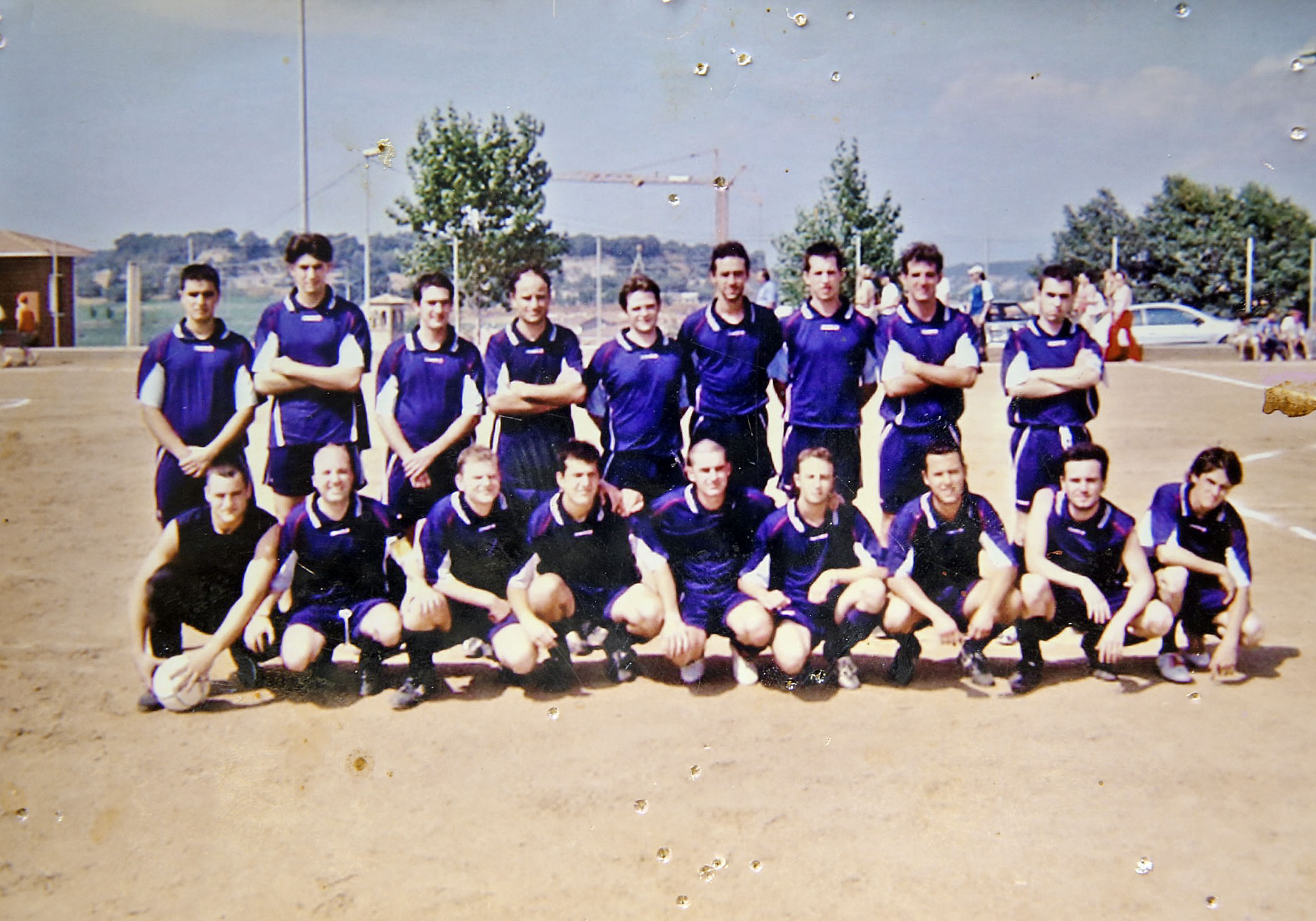 El primer equip Sènior del Sant Miquel de Balenyà, l’any 2004