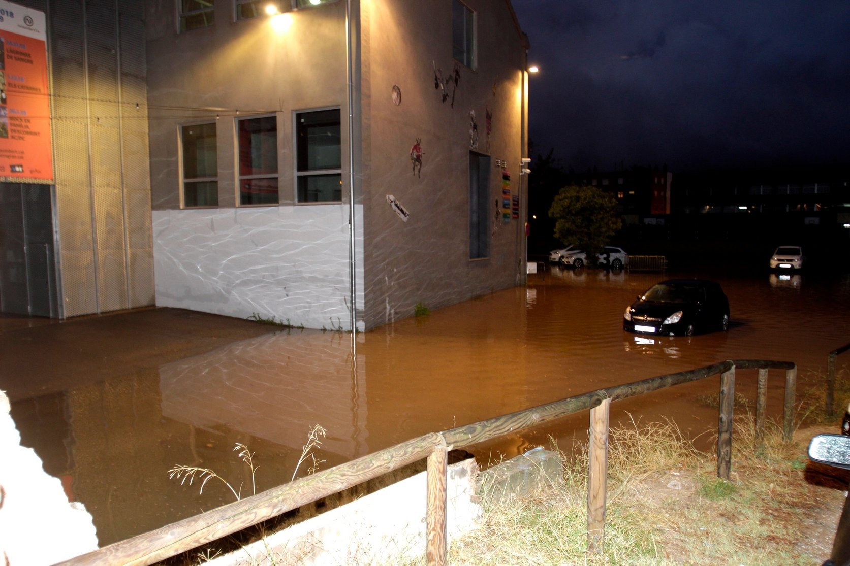 Els efectes d'una tempesta a Granollers al setembre de l'any passat