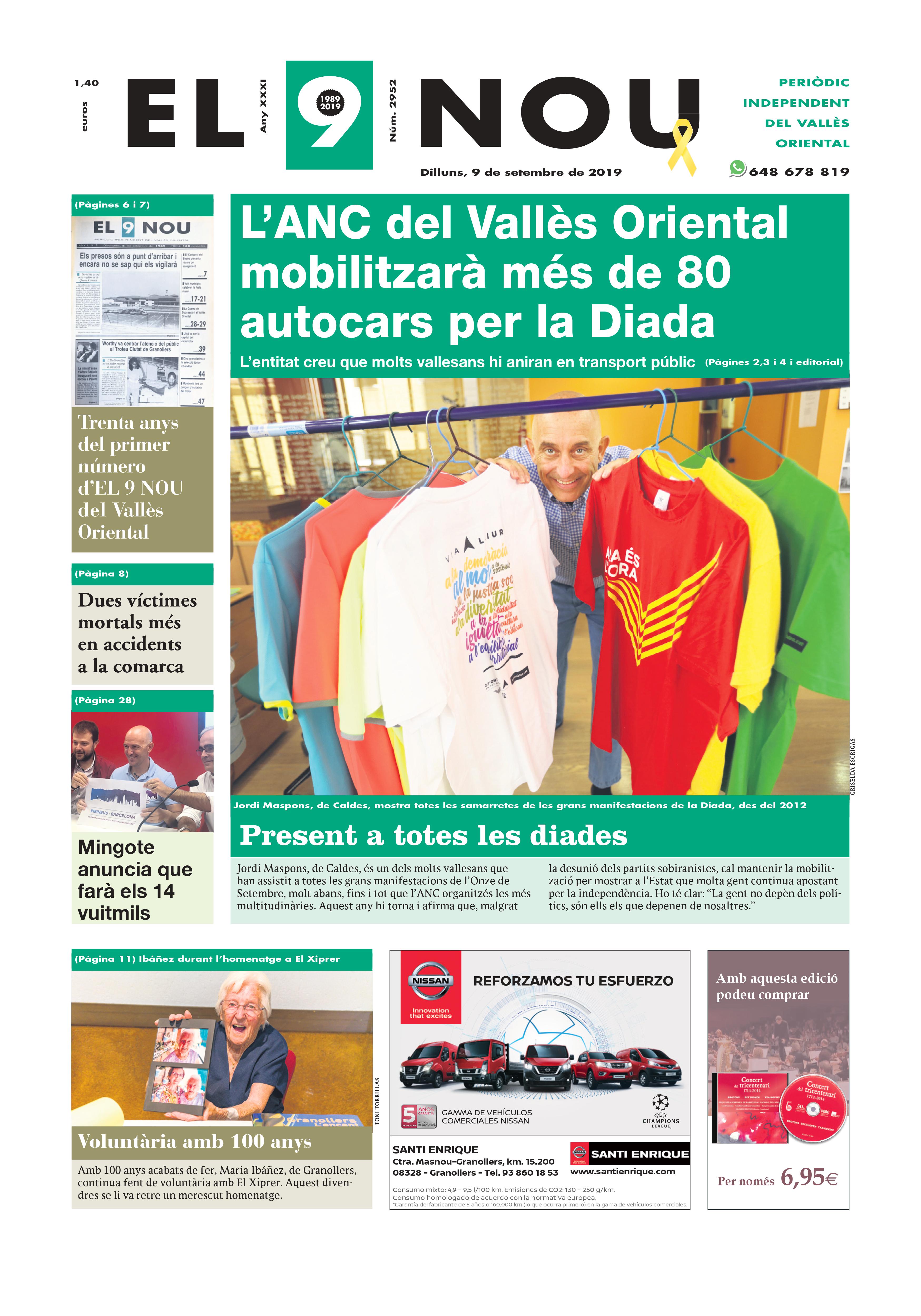 Primera Plana EL 9 NOU 09_09_19