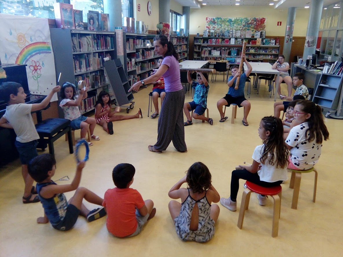 Al llarg de l'estiu s'han fet diferents activiitats a la biblioteca