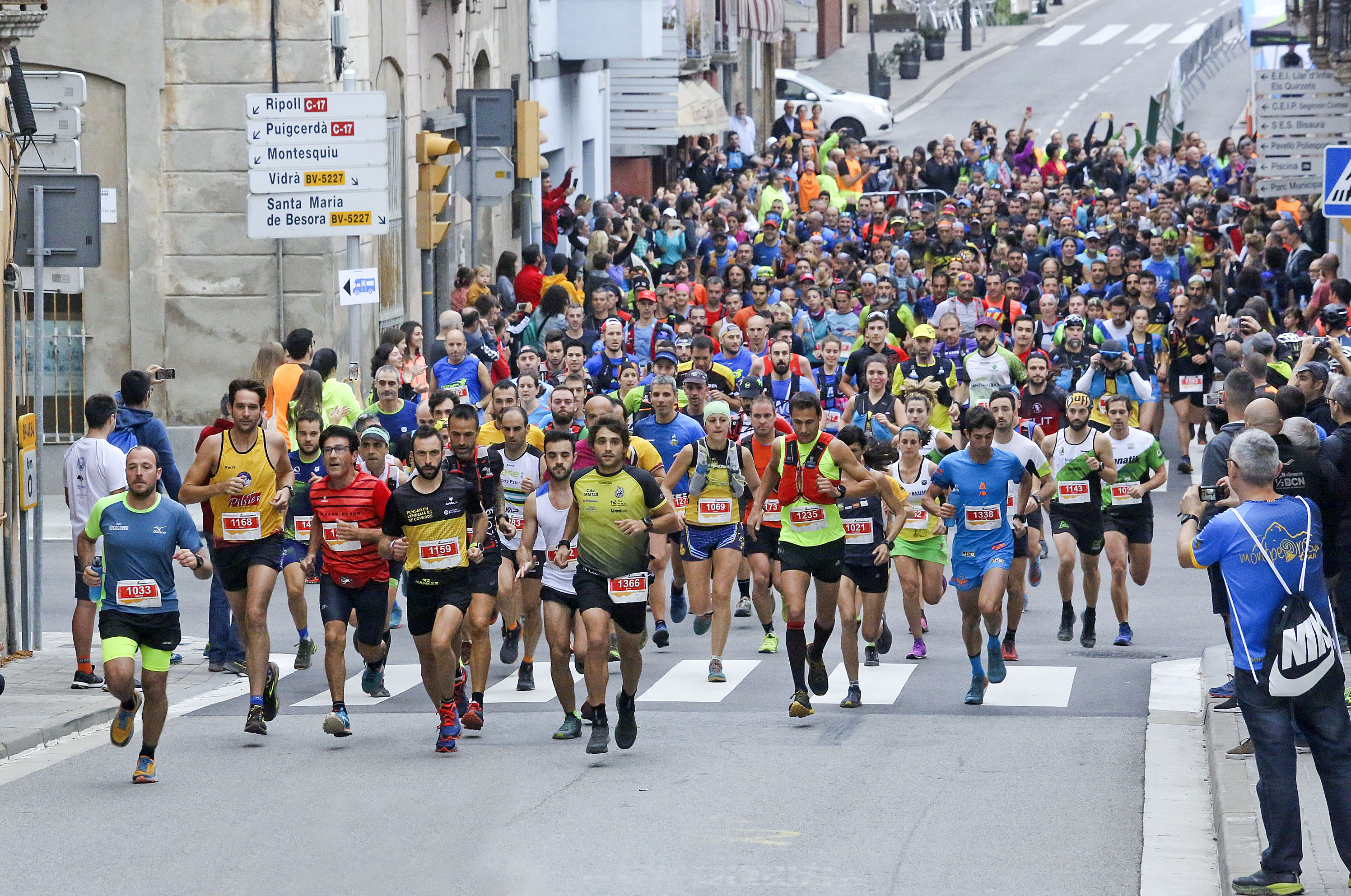 La prova va comptar amb més de 1.200 atletes repartits en el Trail, la Mitja i la Curta