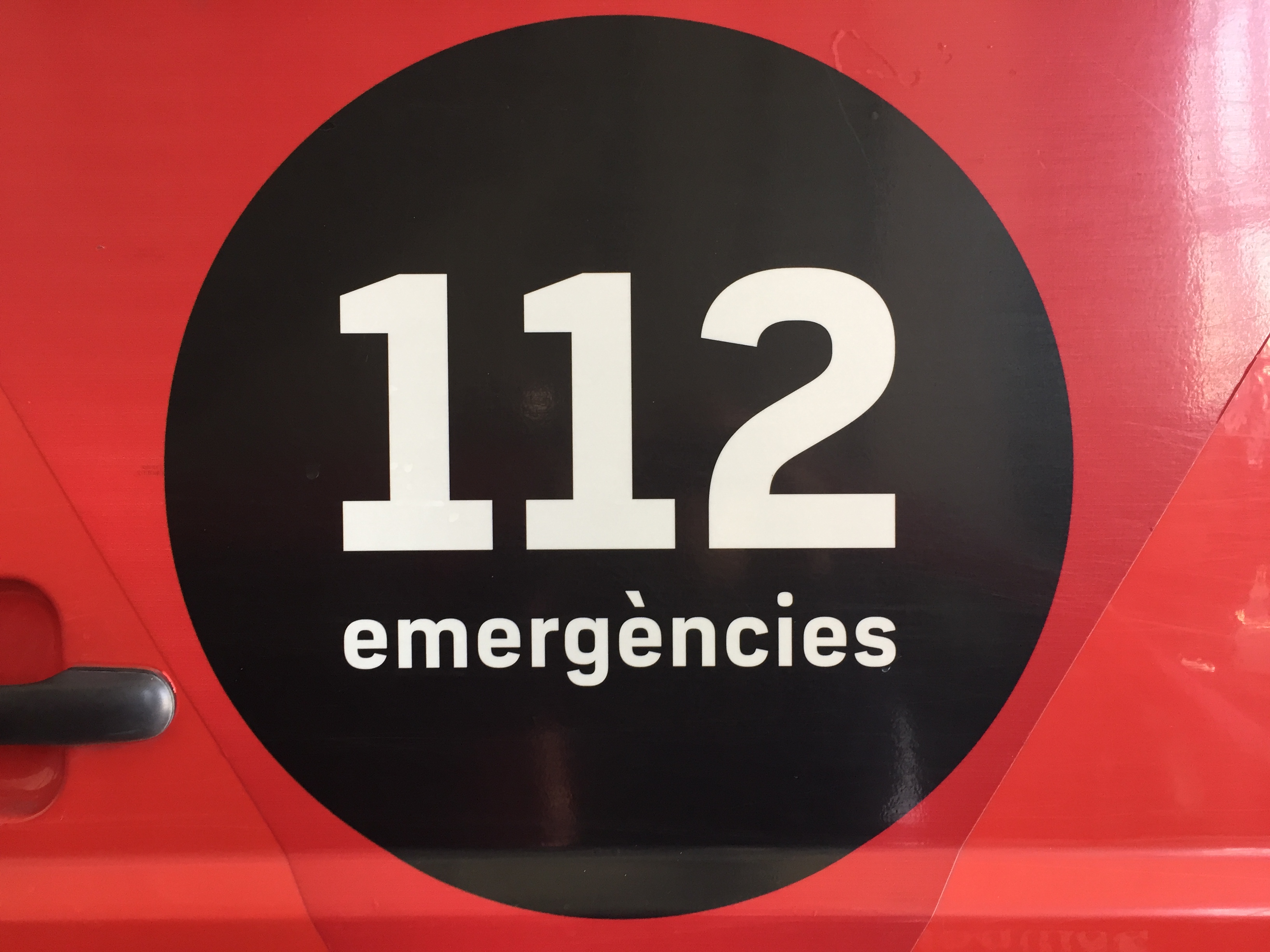 El logotip del 112