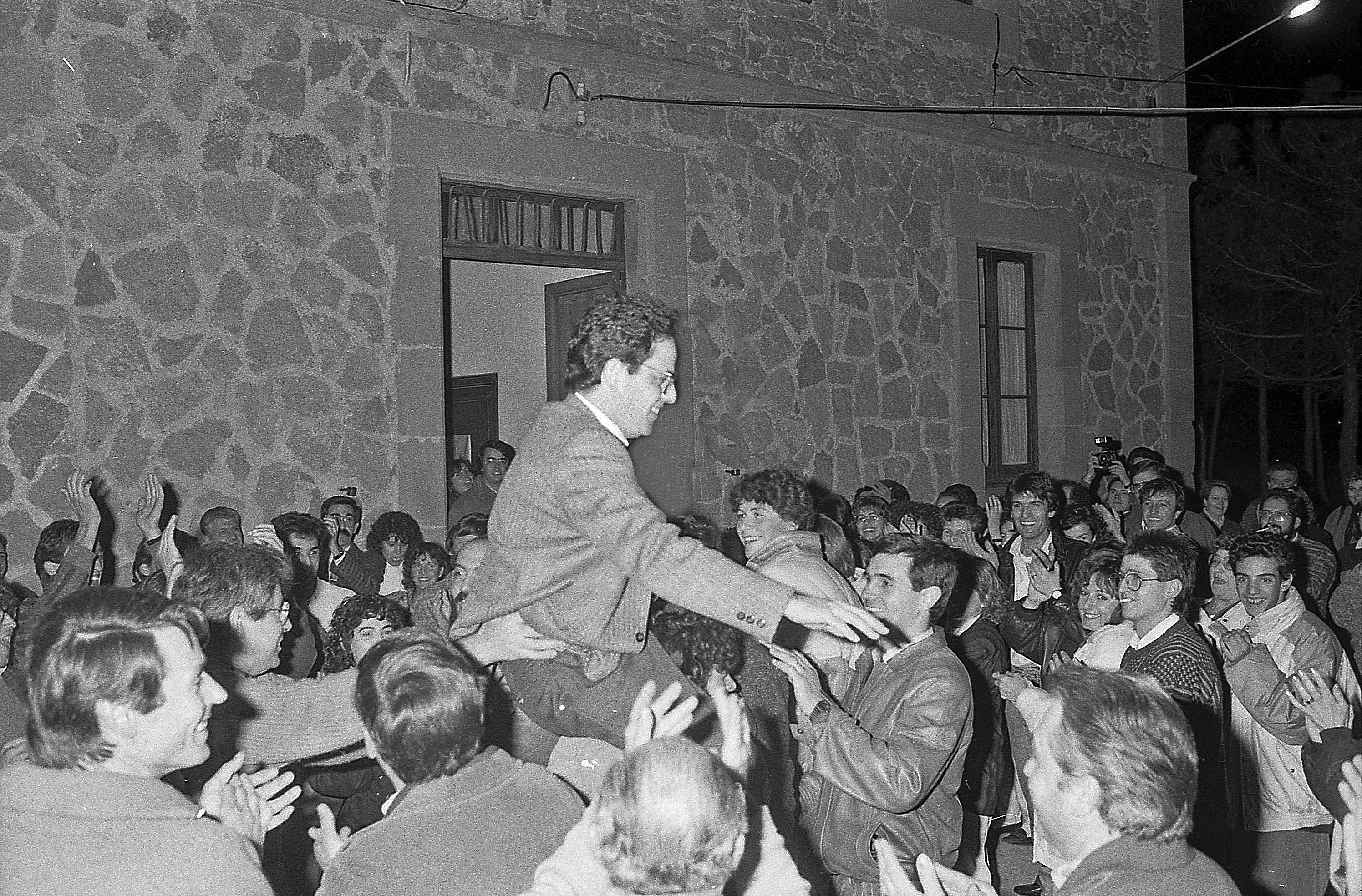 La moció de censura a Folgueroles, al novembre de 1987