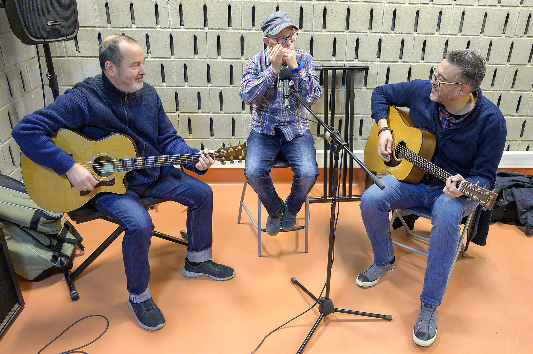 Jordi Pegenaute, Roger Fuentes i Àlex Miralles assagen als bucs de Roca Umbert