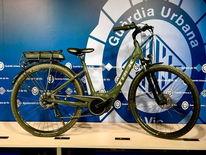 La bicicleta robada que ha aconseguit recuperar la Guàrdia Urbana