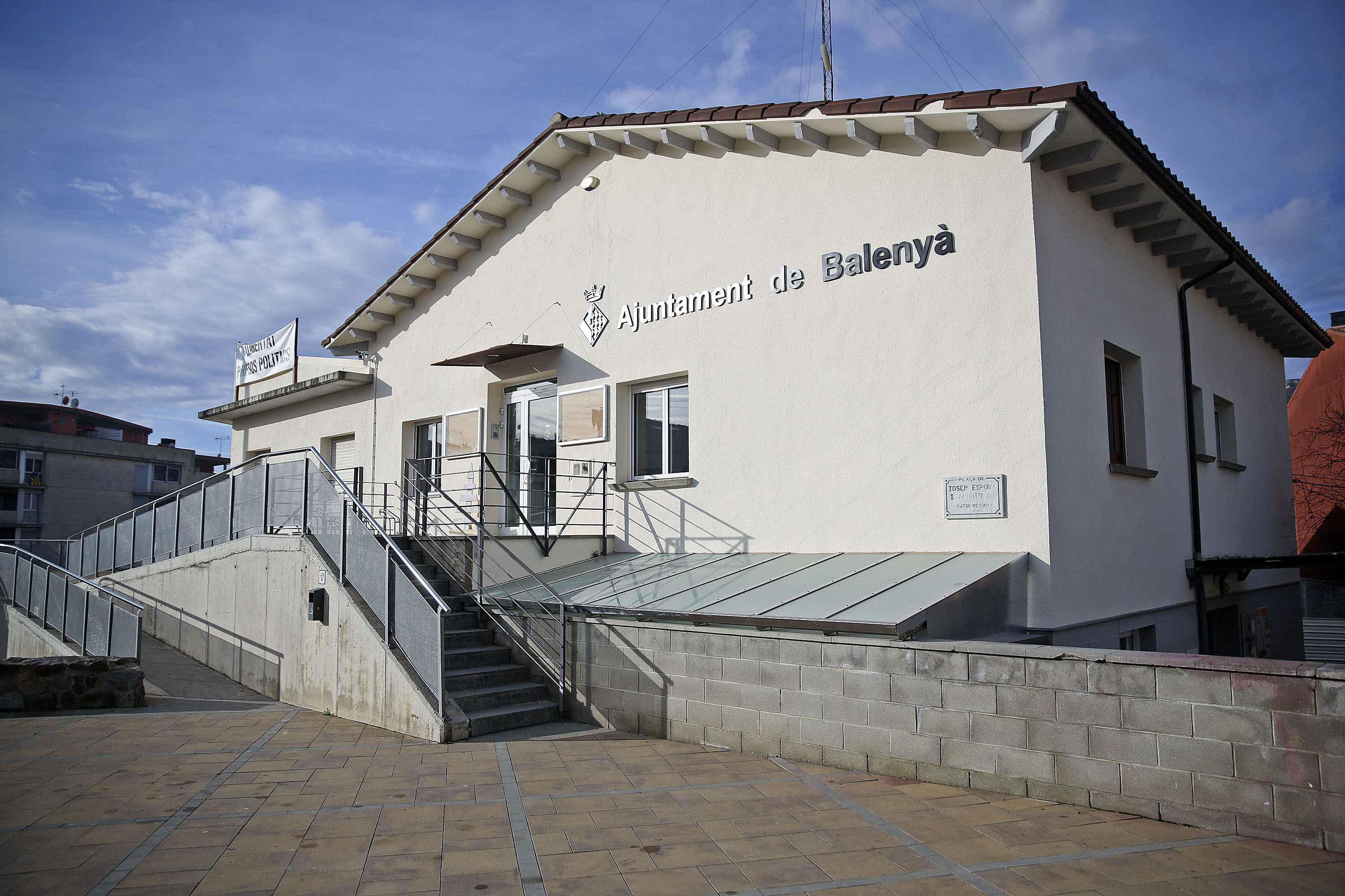 L'Ajuntament s'ha instal·lat on hi havia l'Espai Cultural de Balenyà