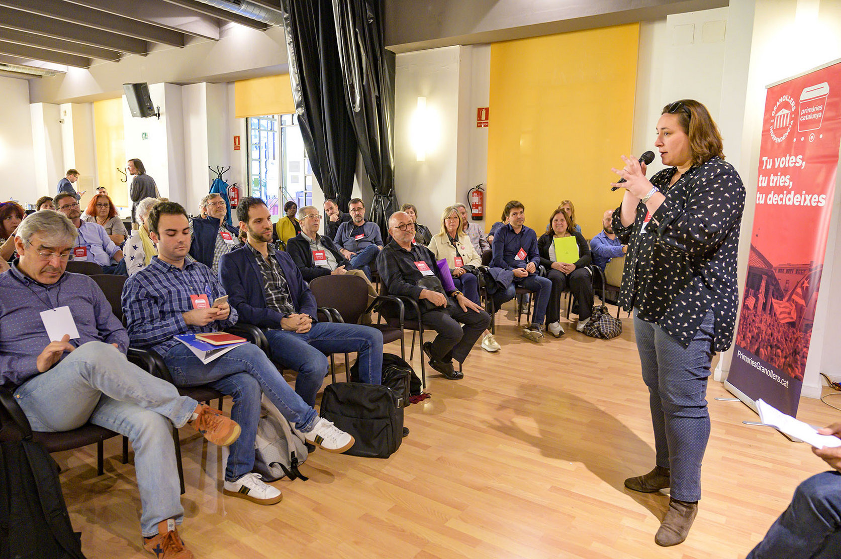 Primàries Catalunya va fer una trobada a Granollers el dia 27 d'octubre